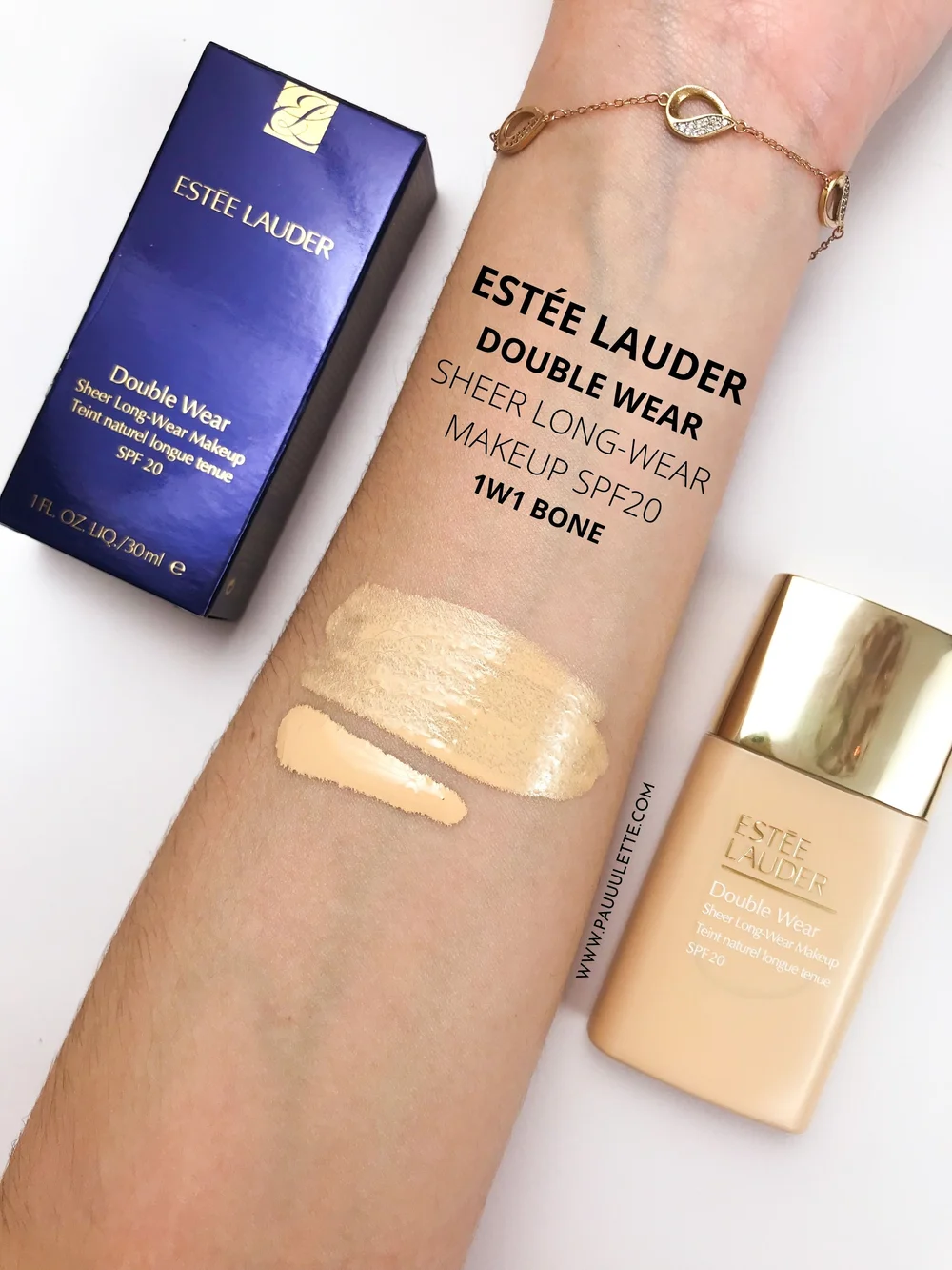 Le Nouveau Fond de Teint Double Wear Sheer LongWear Makeup
