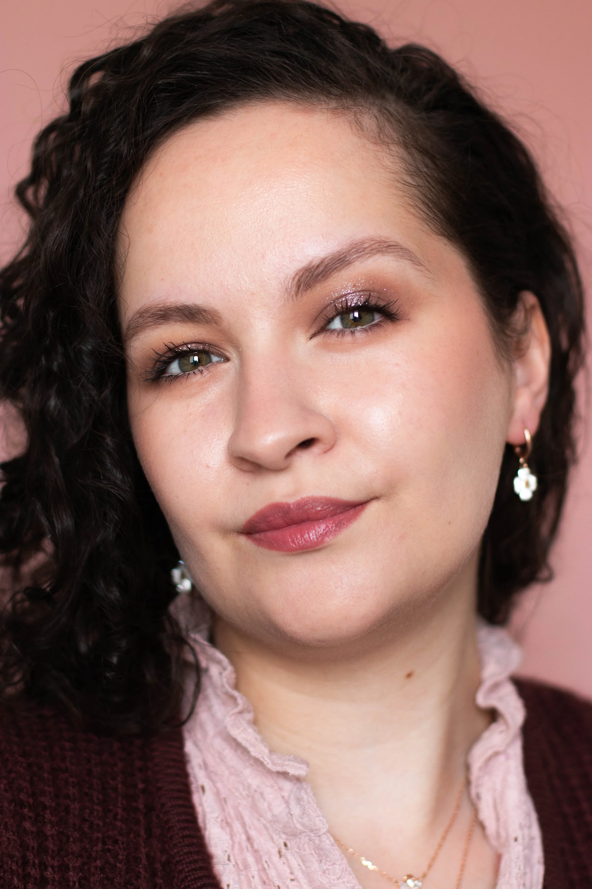 Maquillage du jour : smoky eyes scintillant ultra facile (2 fards seulement)