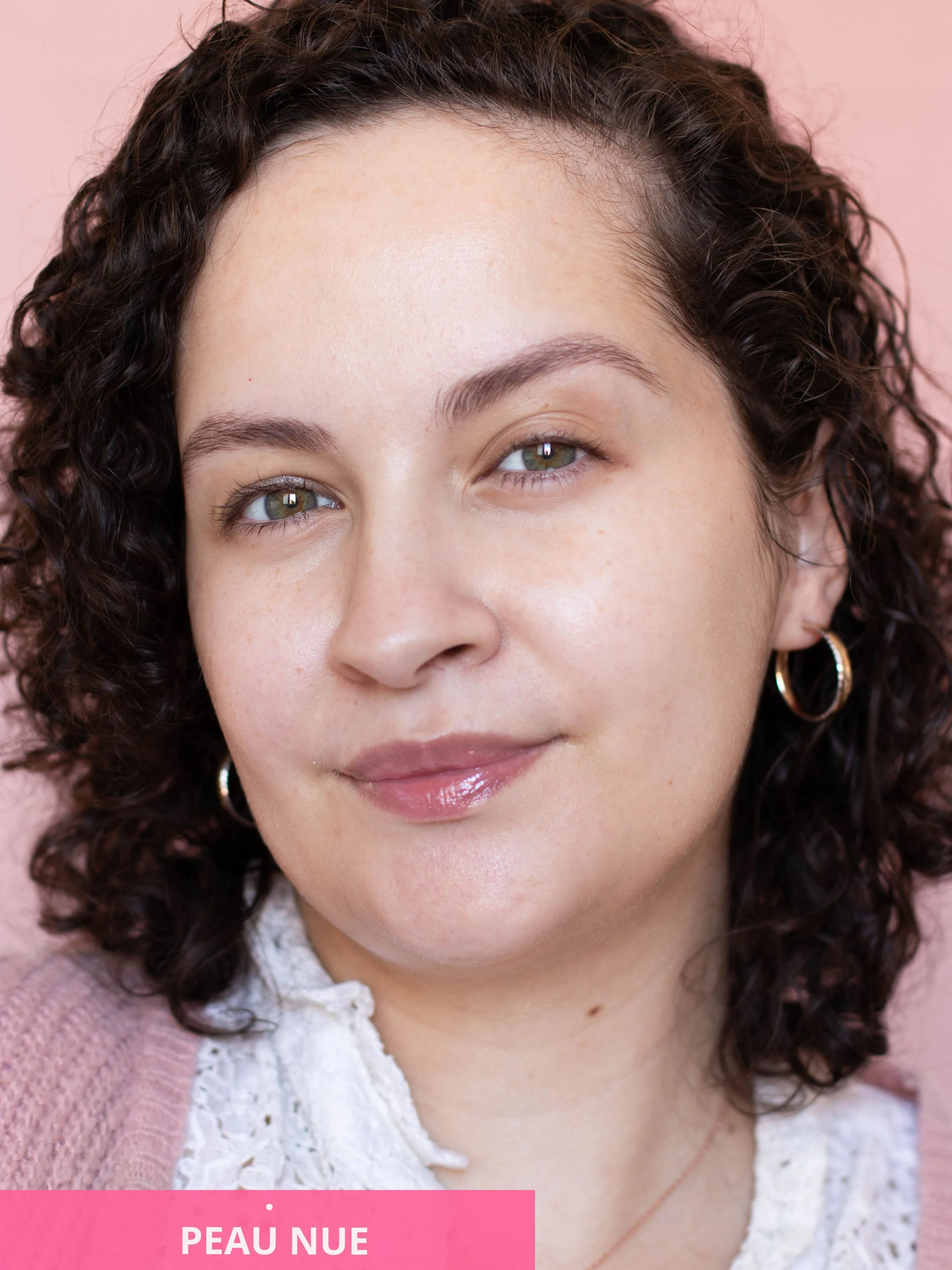 Peau nue, avant l'application du fond de teint HY GLAM Foundation de Natasha Denona
