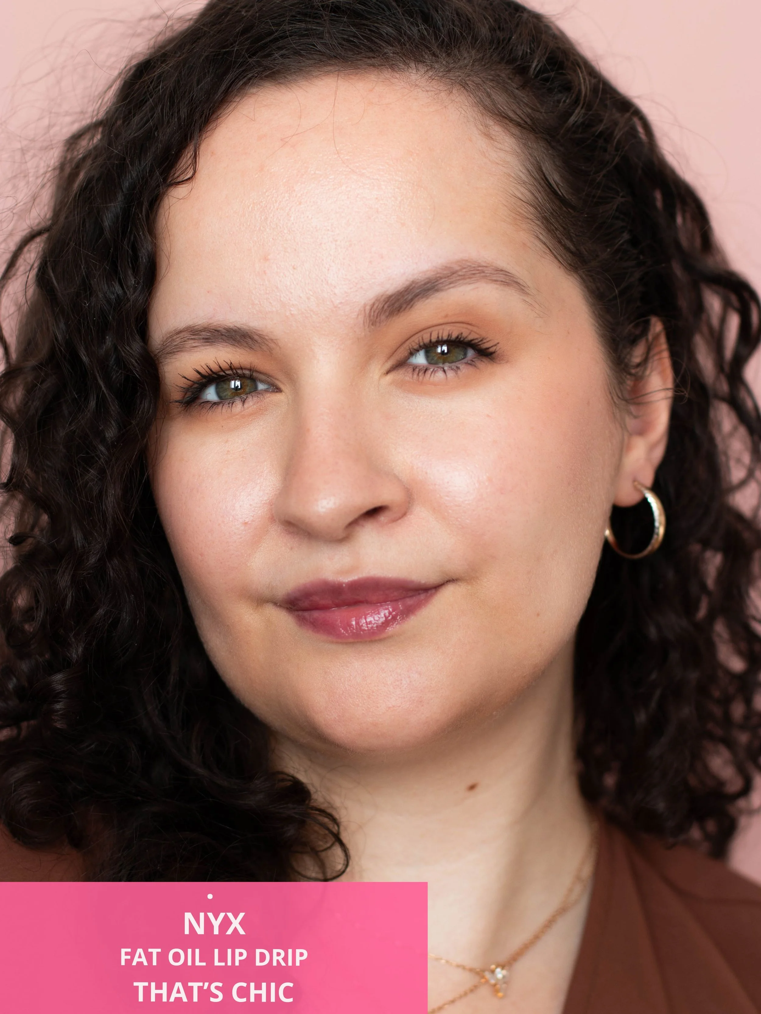 Rendu sur mes lèvres du Fat Oil Lip Drip en teinte That's Chic de Nyx