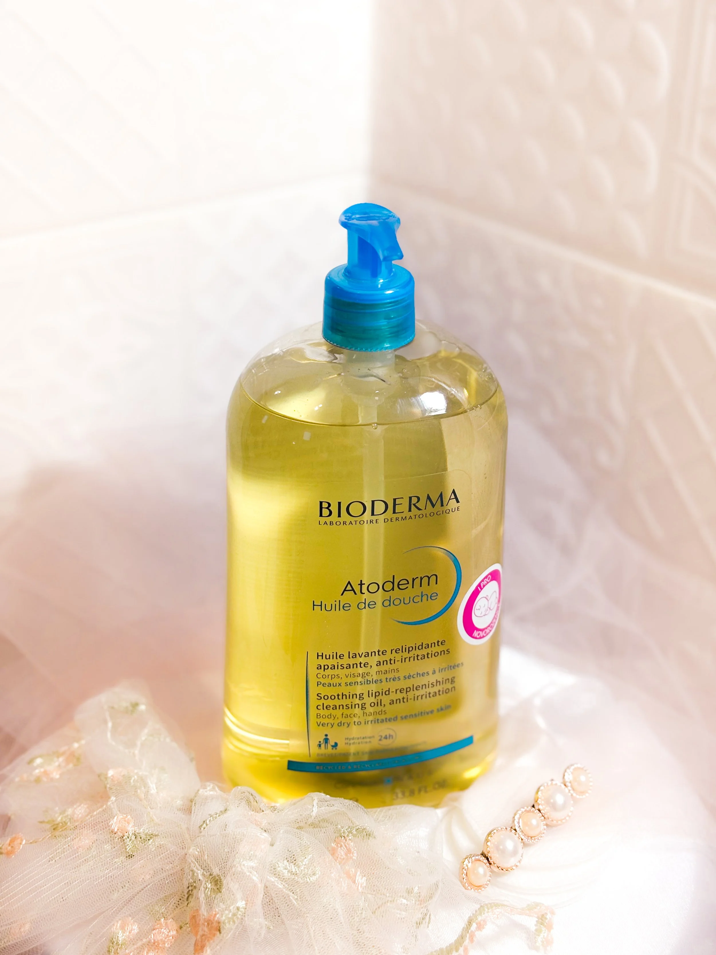 Bioderma Atoderm Huile de Douche pour peau sèche et sensible