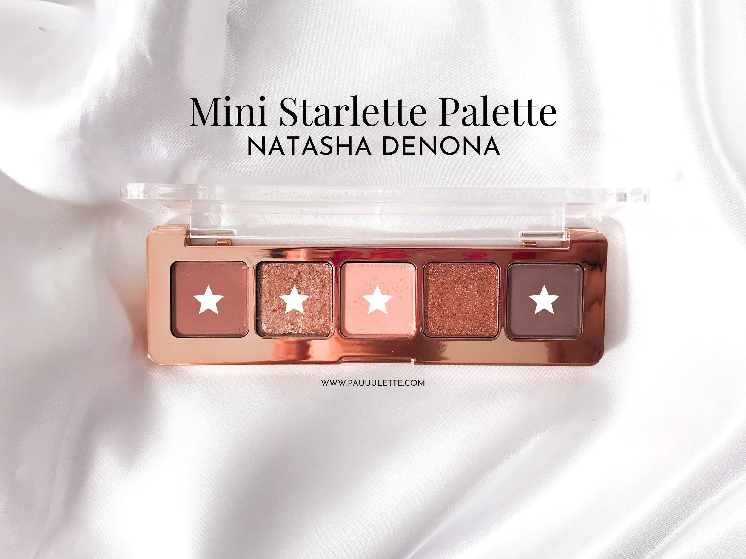 Mini Starlette Palette Natasha Denona - Fards utilisés pour le maquillage lumineux #4