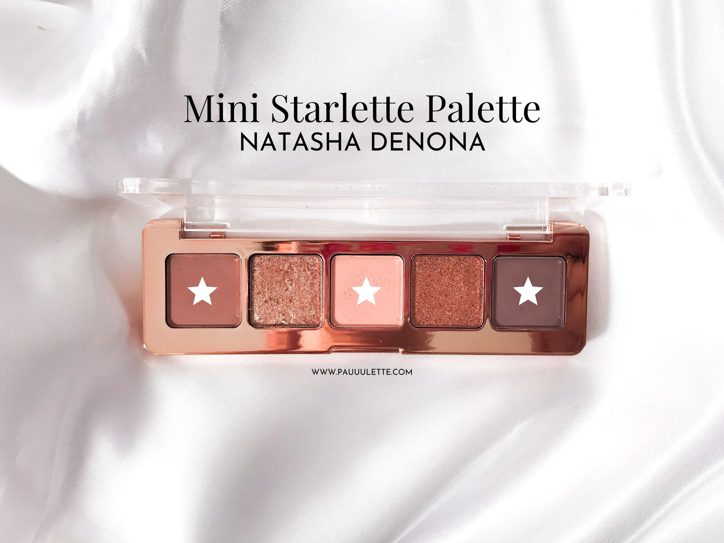 Idée de maquillage d'automne avec la Mini Starlette Palette de Natasha Denona