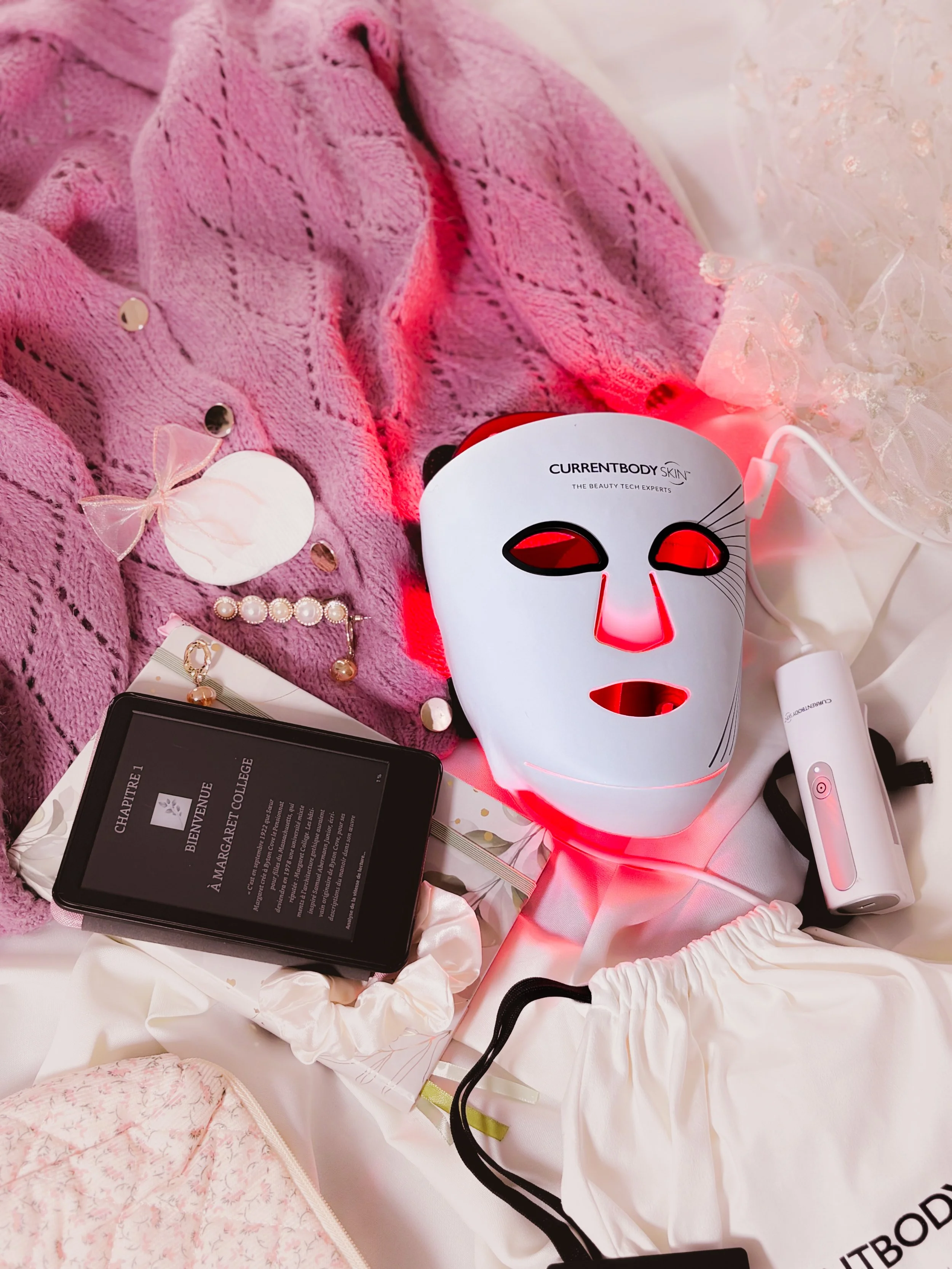 Masque LED Série 2 CurrentBody allumé en fonctionnement