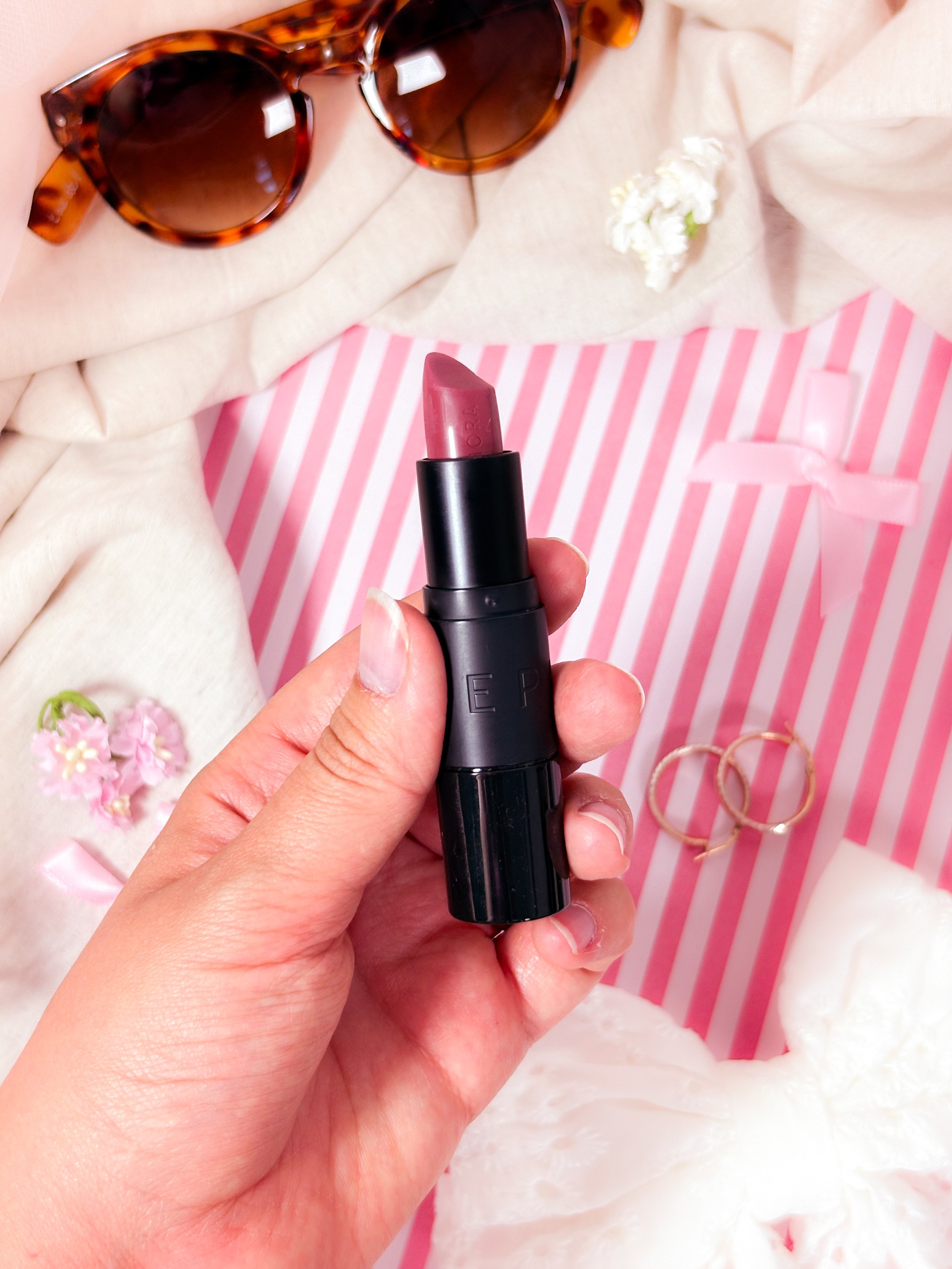 Rouge Is Not My Name 20 Never Enough de Sephora Collection, le rouge à lèvres vieux rose pour un maquillage effortless