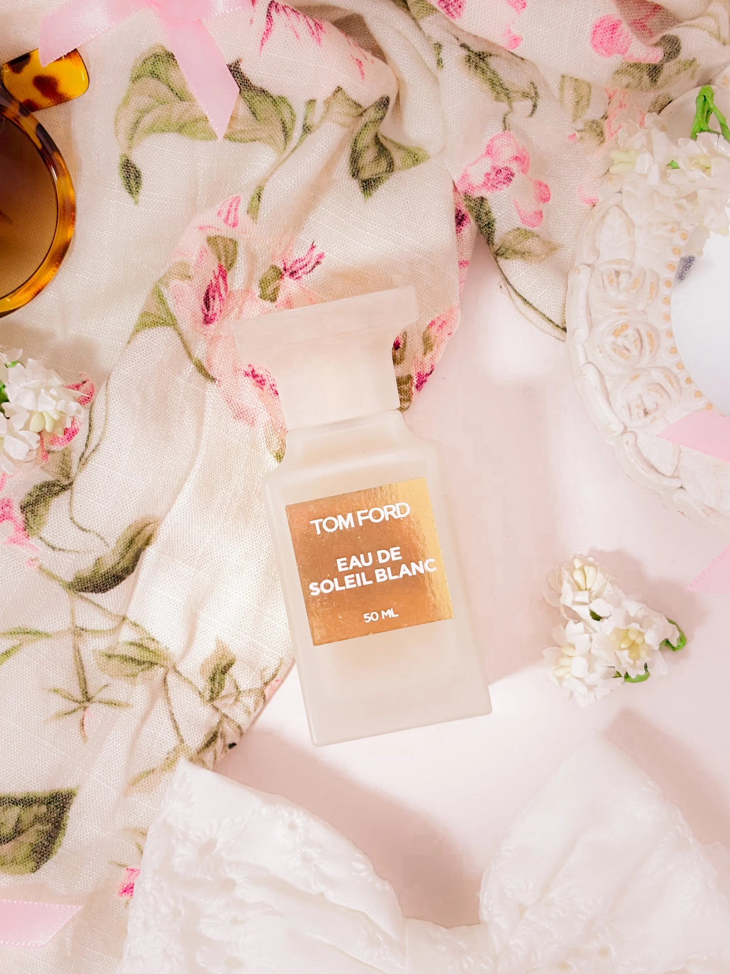 Eau de Soleil Blanc de Tom Ford, mon parfum d'été élégant et estival