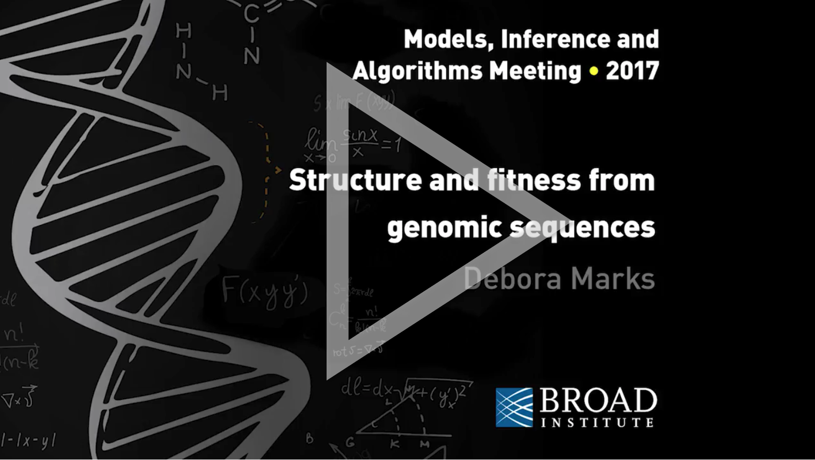 Debbie - MIA - Structure &amp; fitness from genomic sequences