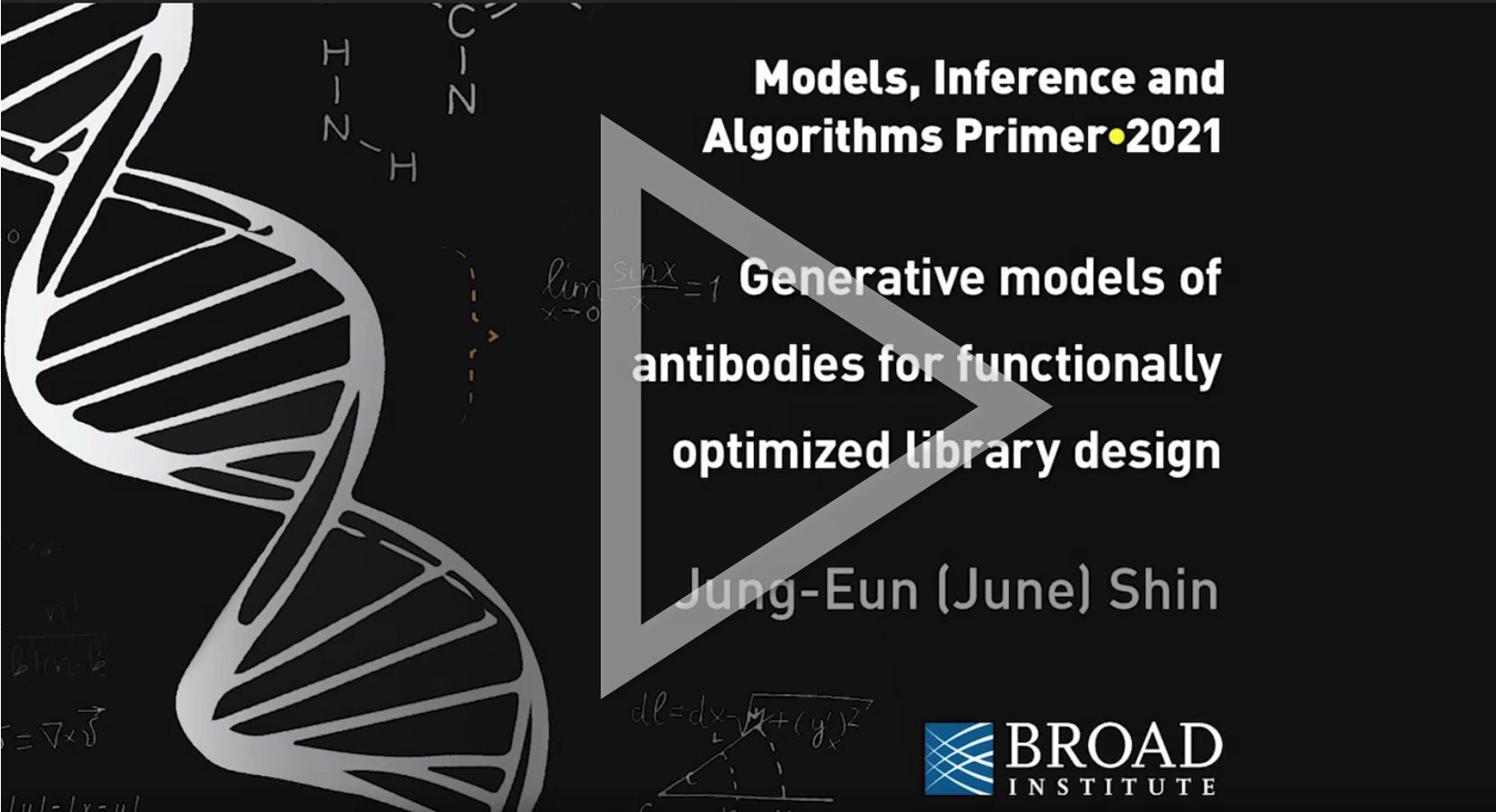 June - MIA - generative models of antibodies...