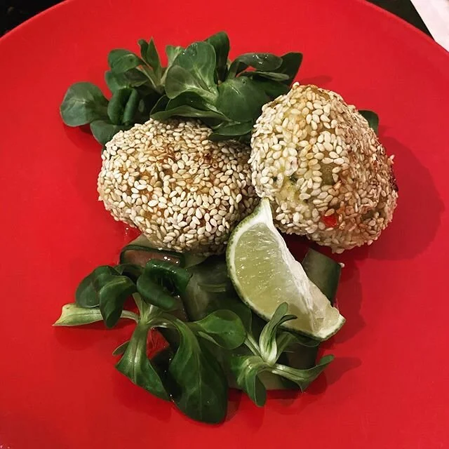 Something new I created last night 
Thai Fish Cakes with Sweet an Sour Pickled Cucumber 
#dinnerparty #catering #outsidecatering #northeastcatering #weddings #corporate #tyneandwearcatering #tynevalleycatering #asiancuisine #delish #gosforth #jesmond
