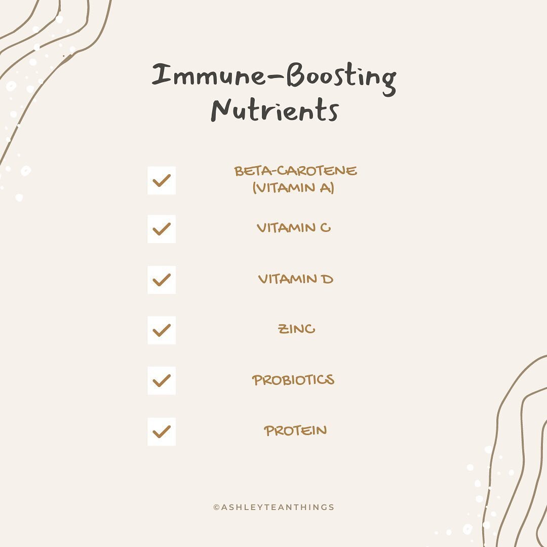 Looking to boost your immunity? The Academy of Nutrition and Dietetics says that these nutrients help support a healthy immune system. Lots of these can be found it tea, like kombucha or puerh for probiotics. Check back later this week for common tea