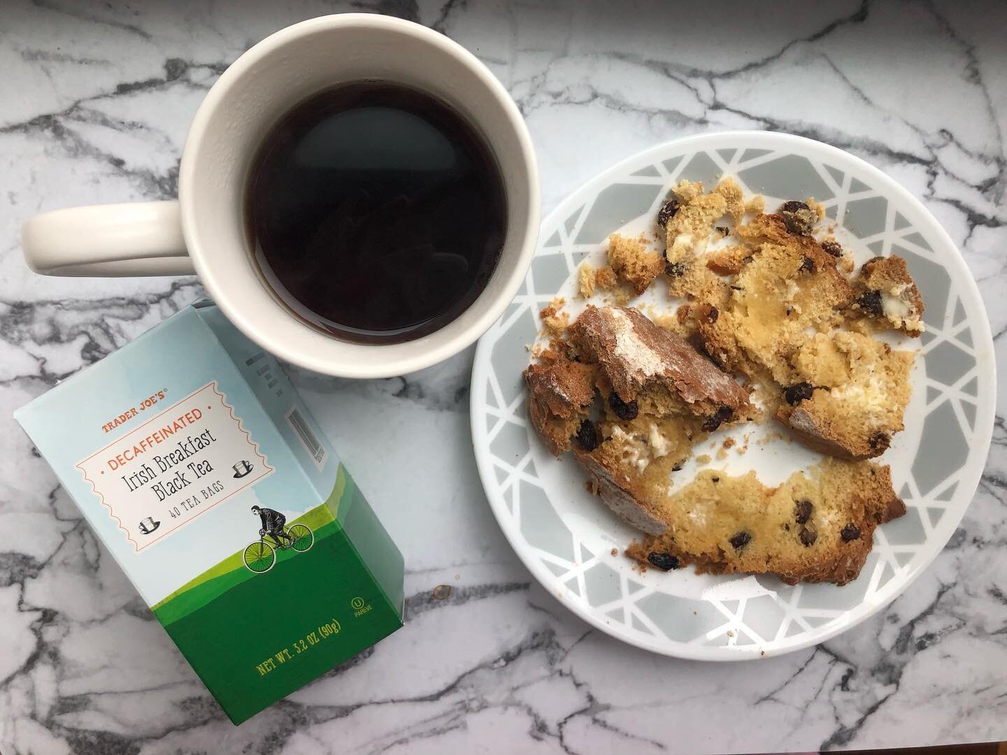 Happy St. PaTEAs Day! (please ignore my badly cut Irish soda bread 😂)
St. Patrick&rsquo;s Day is one of my favorite holidays. My mom&rsquo;s mother was Irish, but much more of my family is Italian so I always felt more connected to that part of my c
