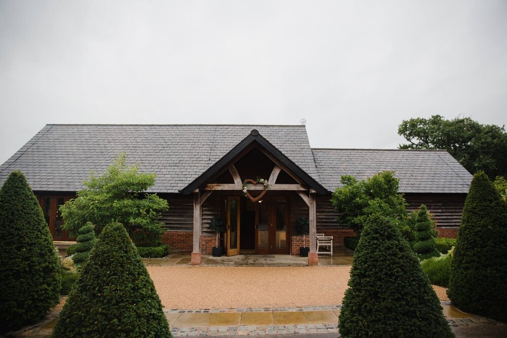 entrance to sandhole oak barn