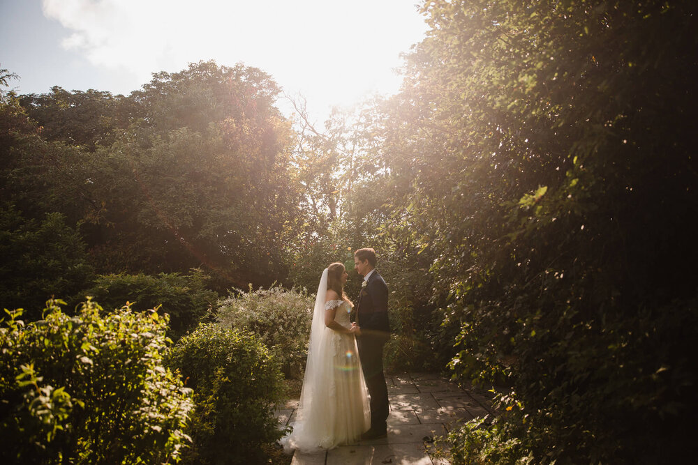 twilight sunset photograph of couple