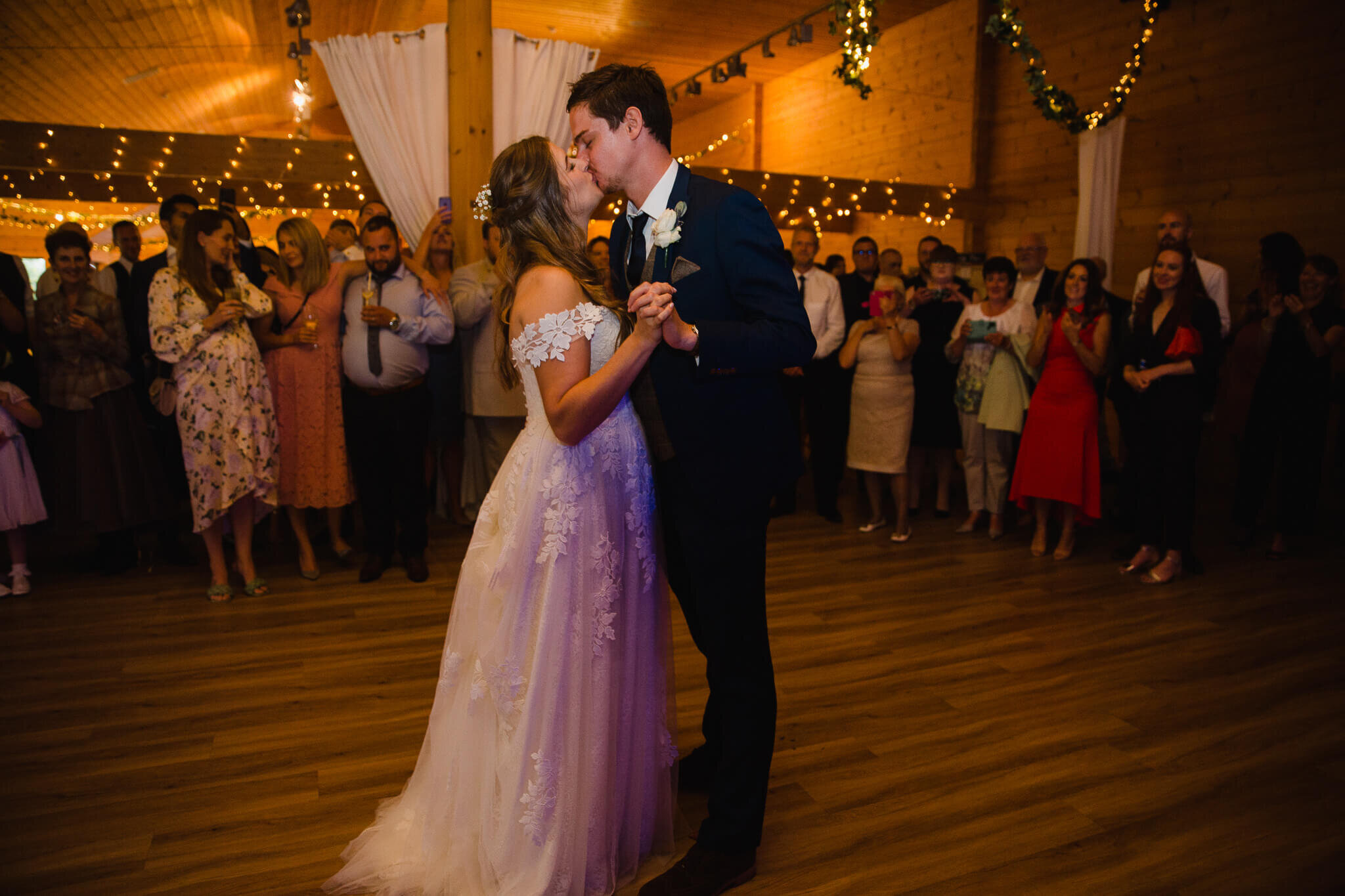 first dance of bride and groom