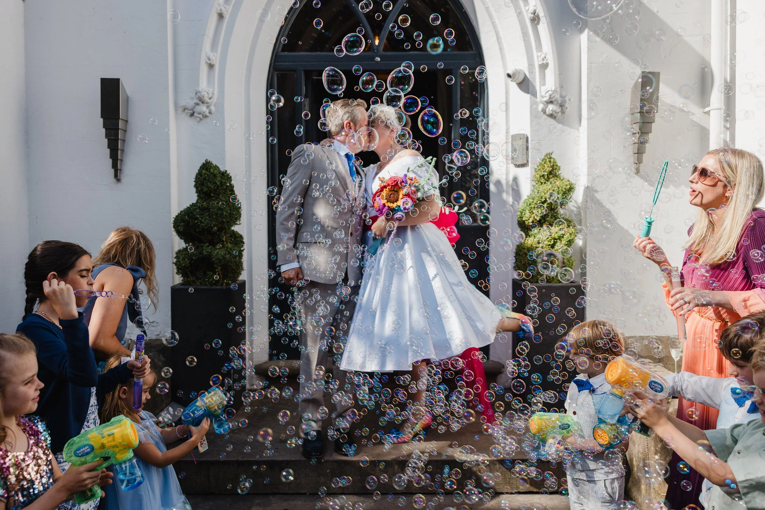 Vicky and Martyn at Didsbury House Hotel