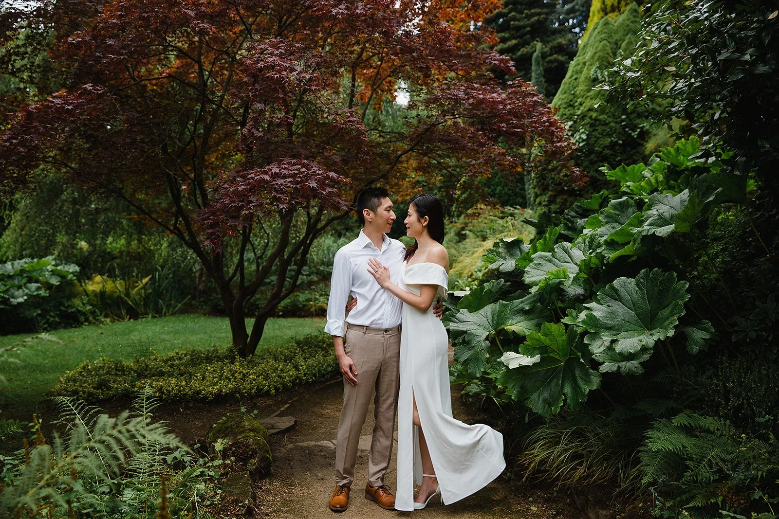 May &amp; Tim | Fletcher Moss Botanical Gardens Pre-Wedding Shoot