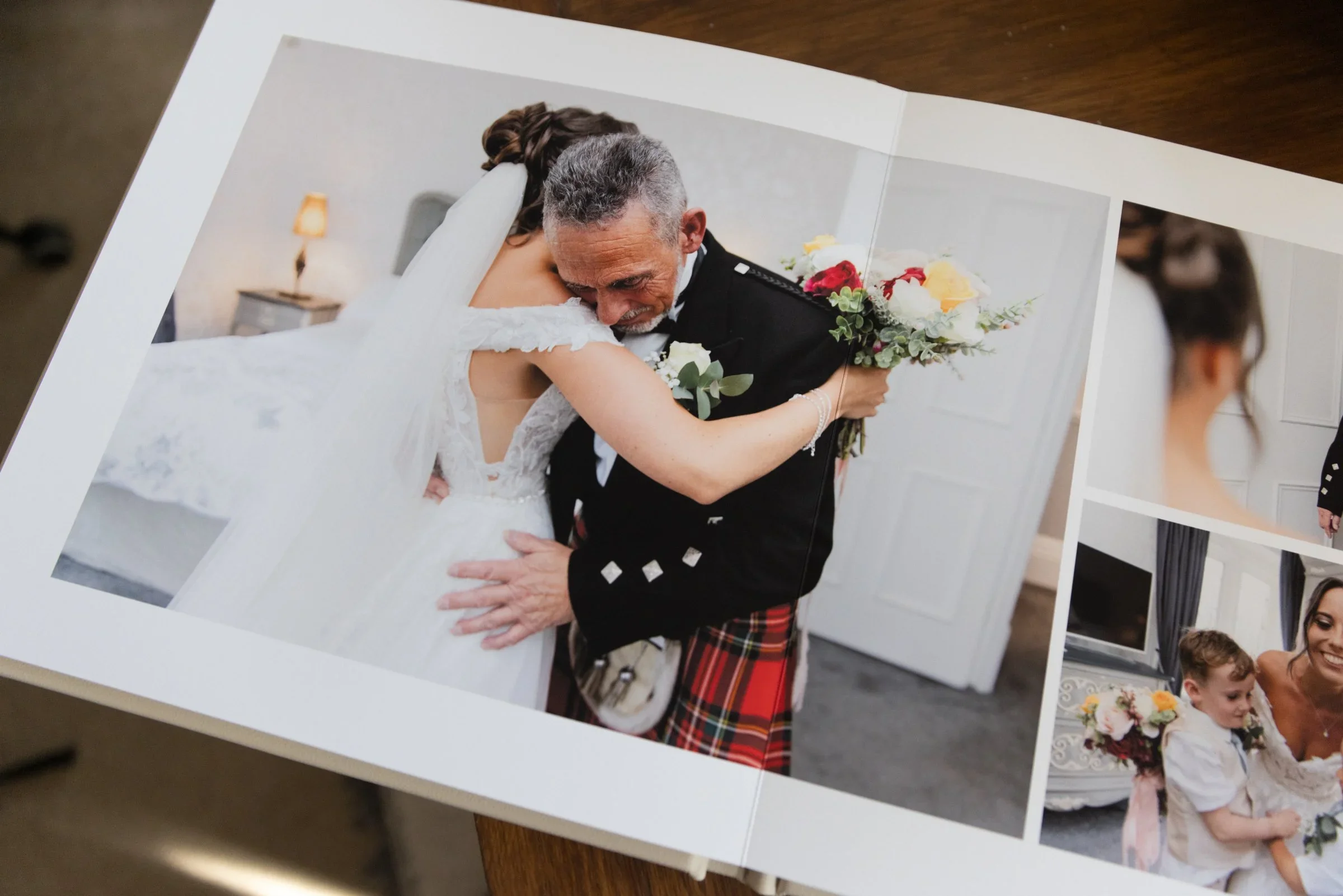 Fine Art Wedding Albums with Folio