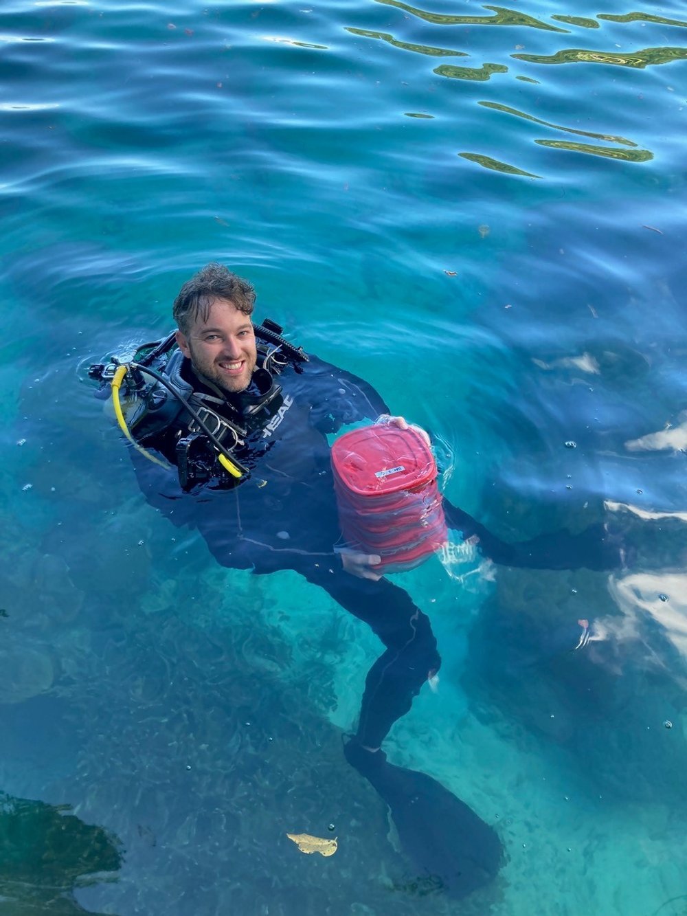 Carsten Grupstra, marine biologist