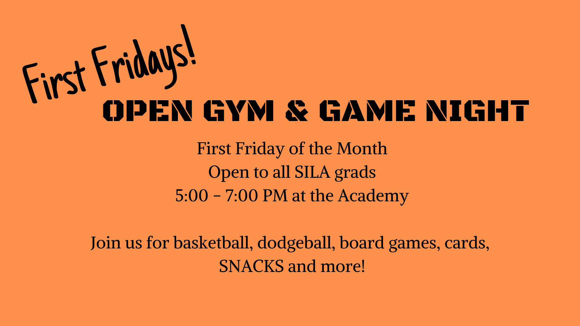 First Friday! — St. Ignatius Loyola Academy