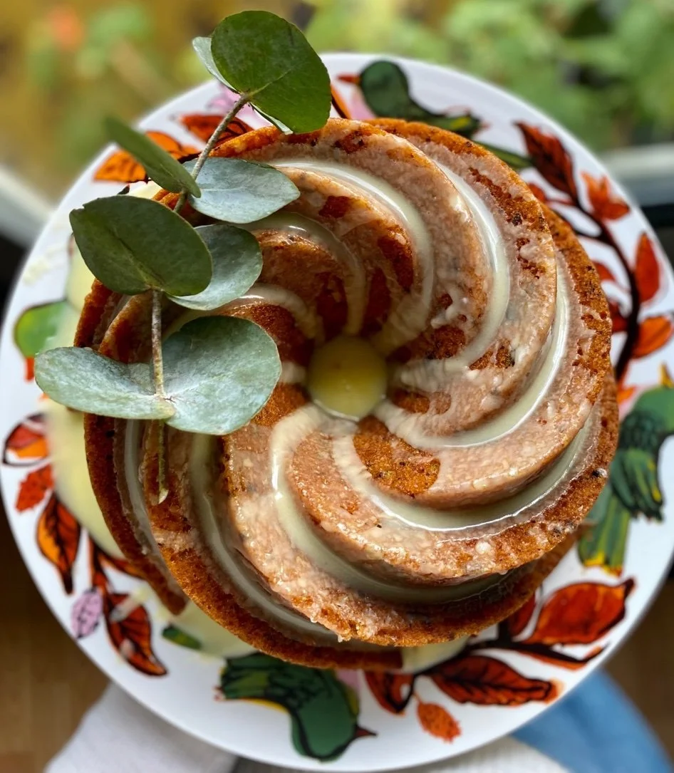 Pompoencake met clementines