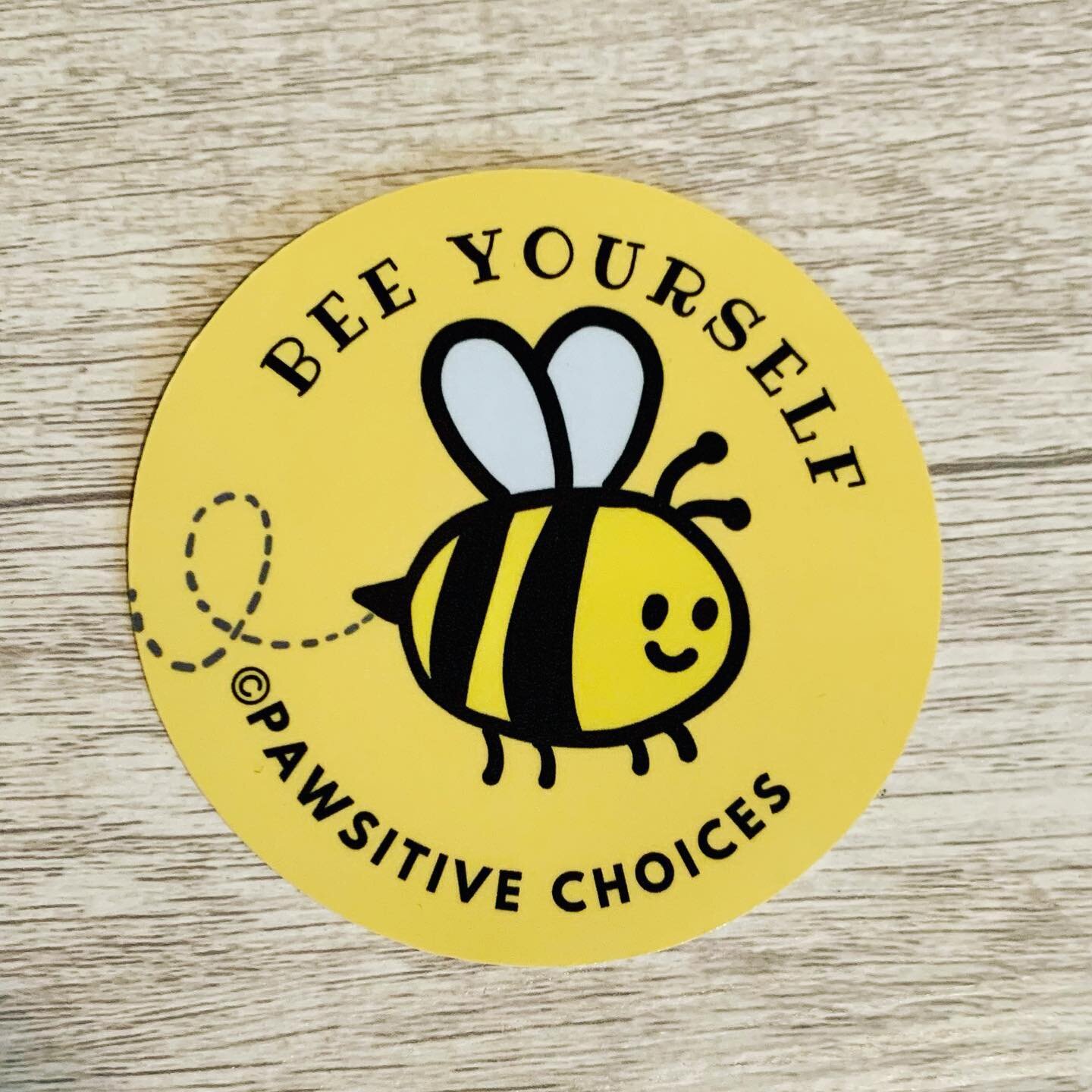 ✨ Bee yourself 🐝 ✨ Thank you @bendsigns for your awesome printing services!💕 #youareenough #beyourself #youareloved #youareworthy #pawsitivechoices #socialandemotionallearning #earlychildhoodeducation #earlylearning #positiveselftalk #teachersfollo