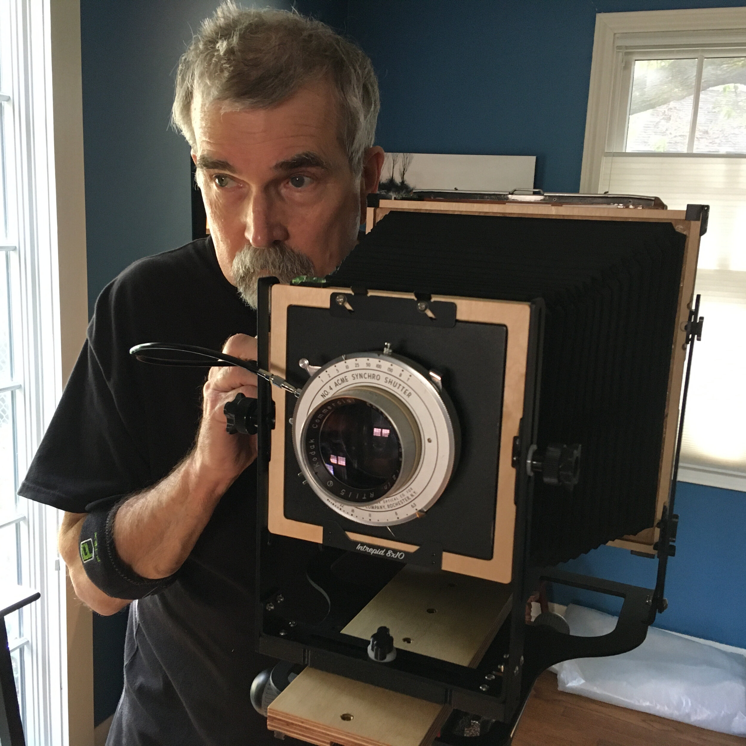 With the Intrepid 8X10 camera