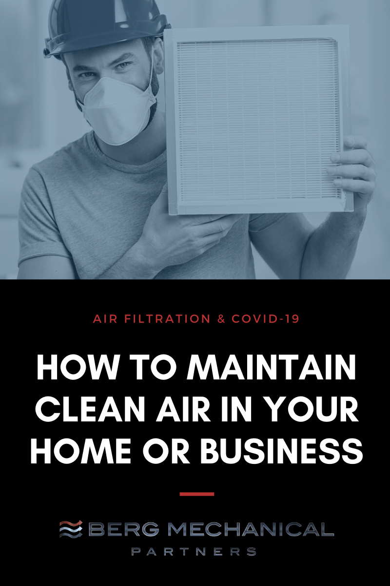 Air Filtration &amp; Covid-19: How to maintain clean air in your home or business
