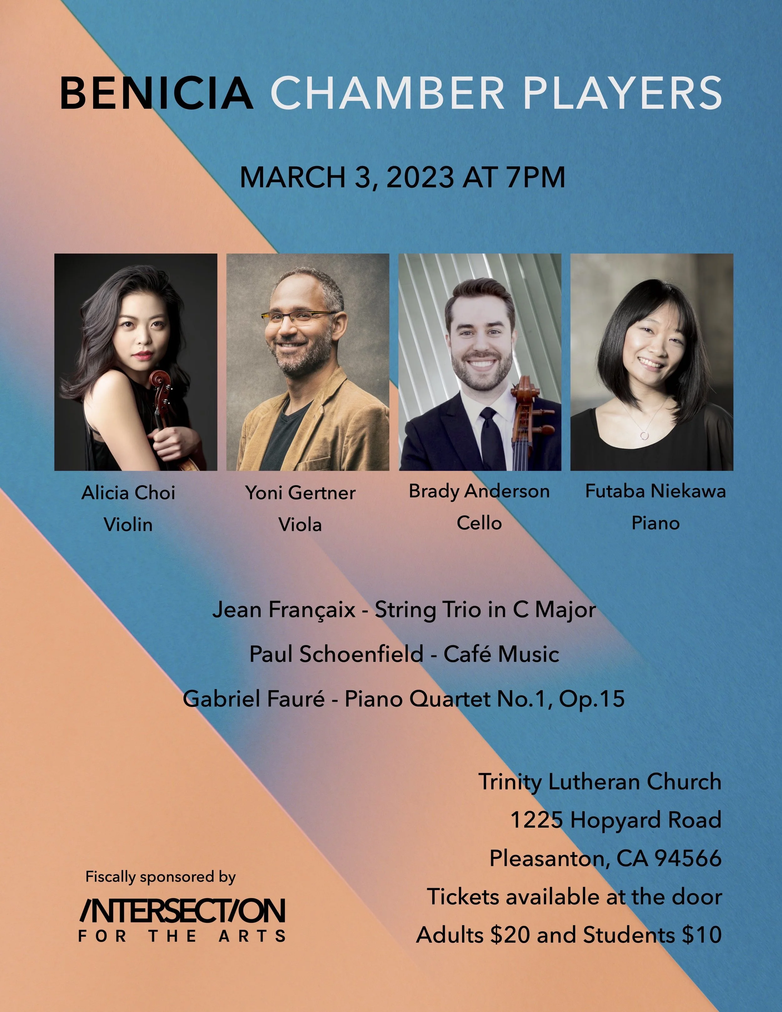 Benicia Chamber Players - Pleasanton