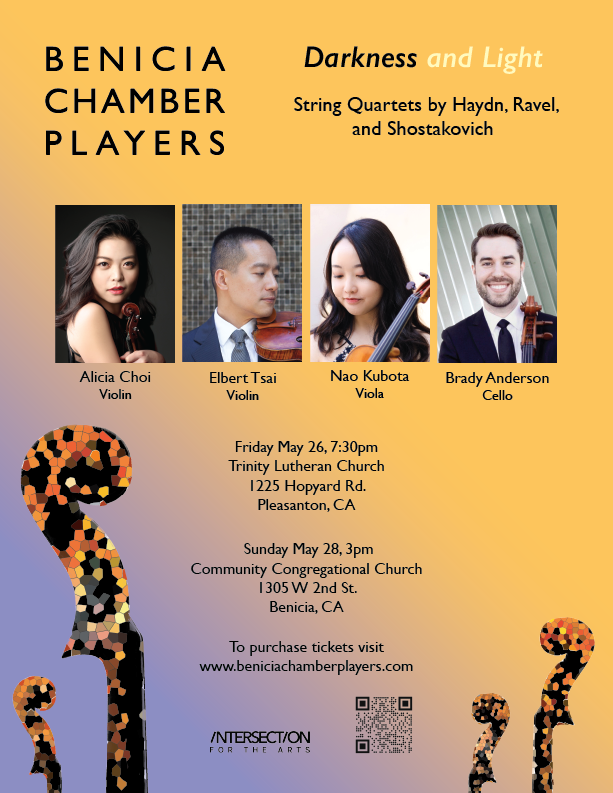 Darkness and Light: String Quartets by Haydn, Ravel, and Shostakovich (Copy)