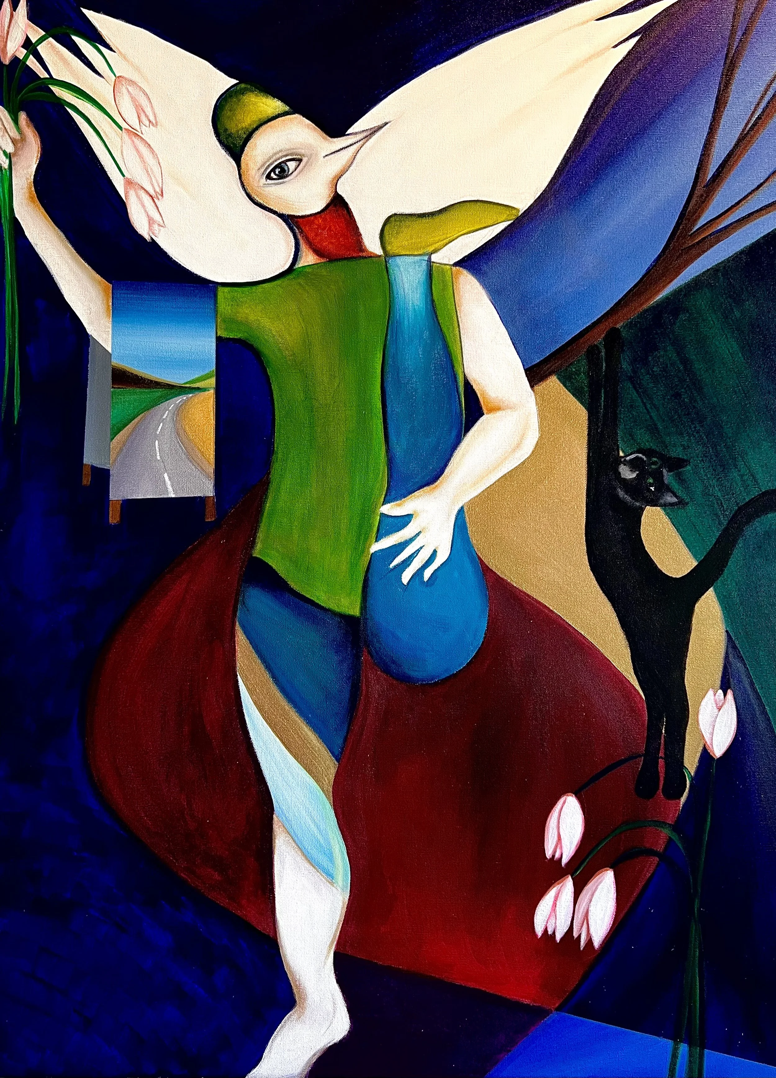 The Juggler (After Chagall)