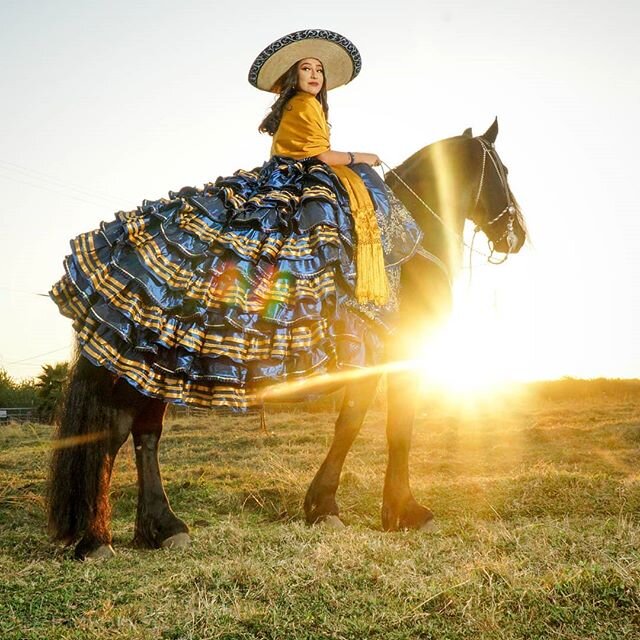 | Riding into the Sunset | Model: @la_jollyyy | Makeup: @vcm.beauty3 | .
.
.
#Quincea&ntilde;era #HorseShoot #Caballo #Elegant #Dreamy #OnceInALifetime #Sunset #equestrian #horseriding #equine #ShowHorse #caballobailador #horselove #Sweet #MisQuince 