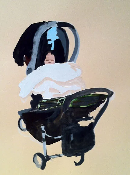 Nomadic kid with gear, Victoria Lambayan