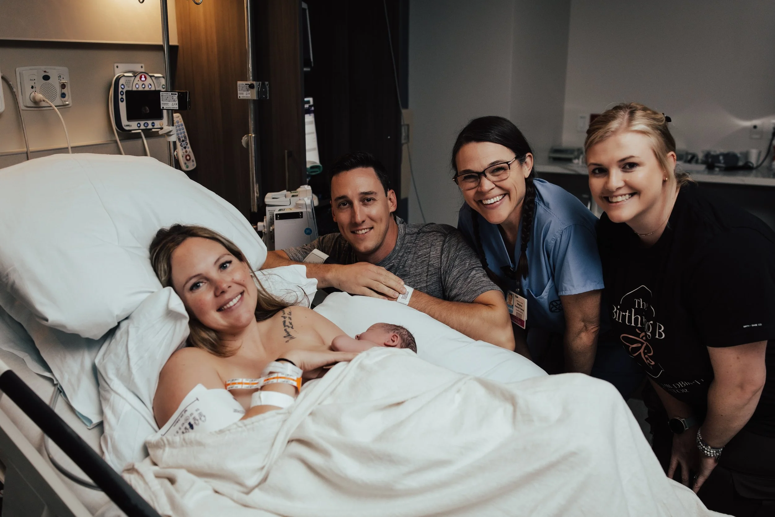 All Smiles After a Magical Birth
