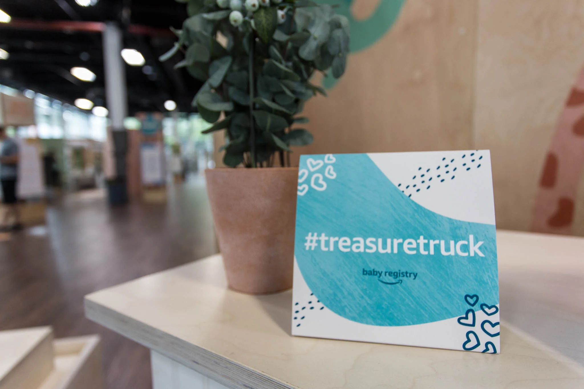 amazon treasure truck baby registry