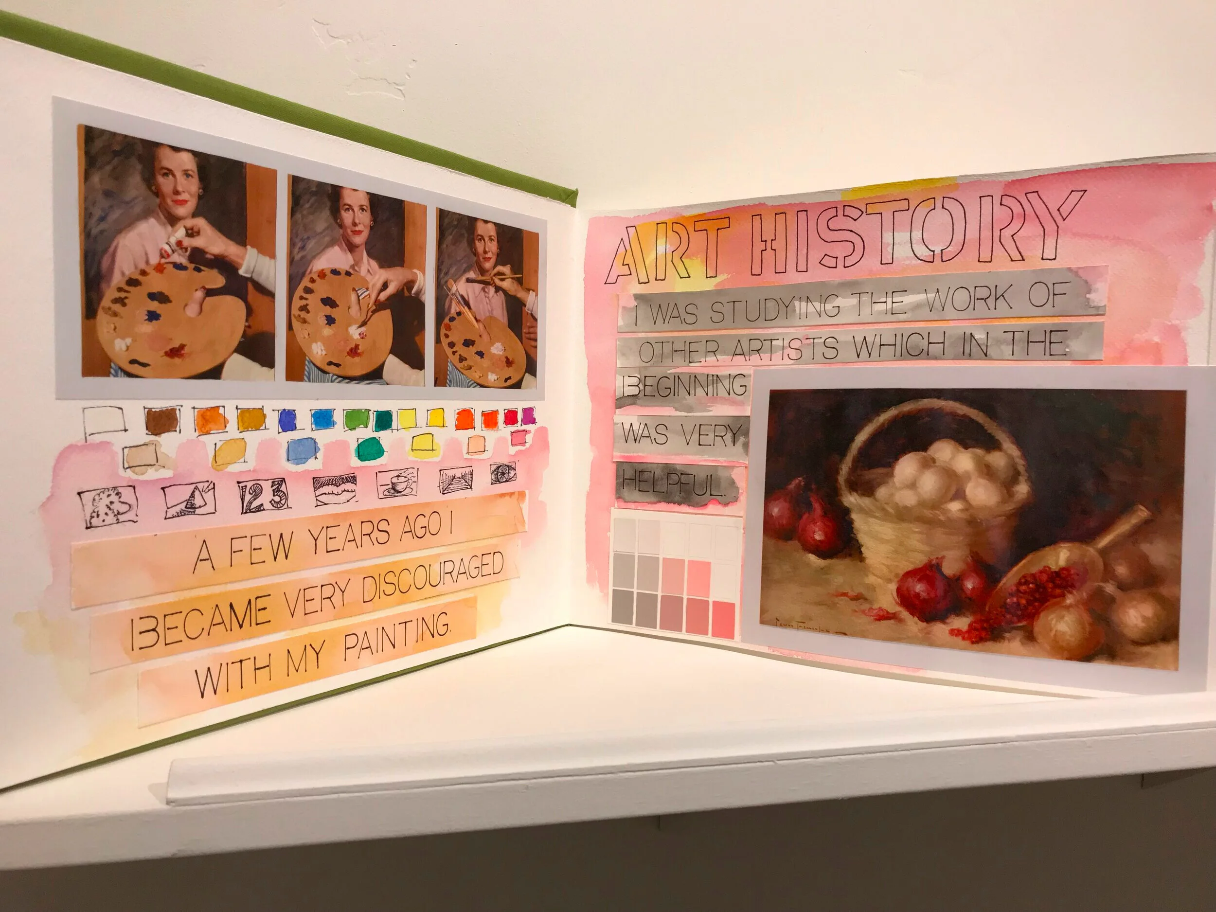 ArtistBook, "Become One With Nature".