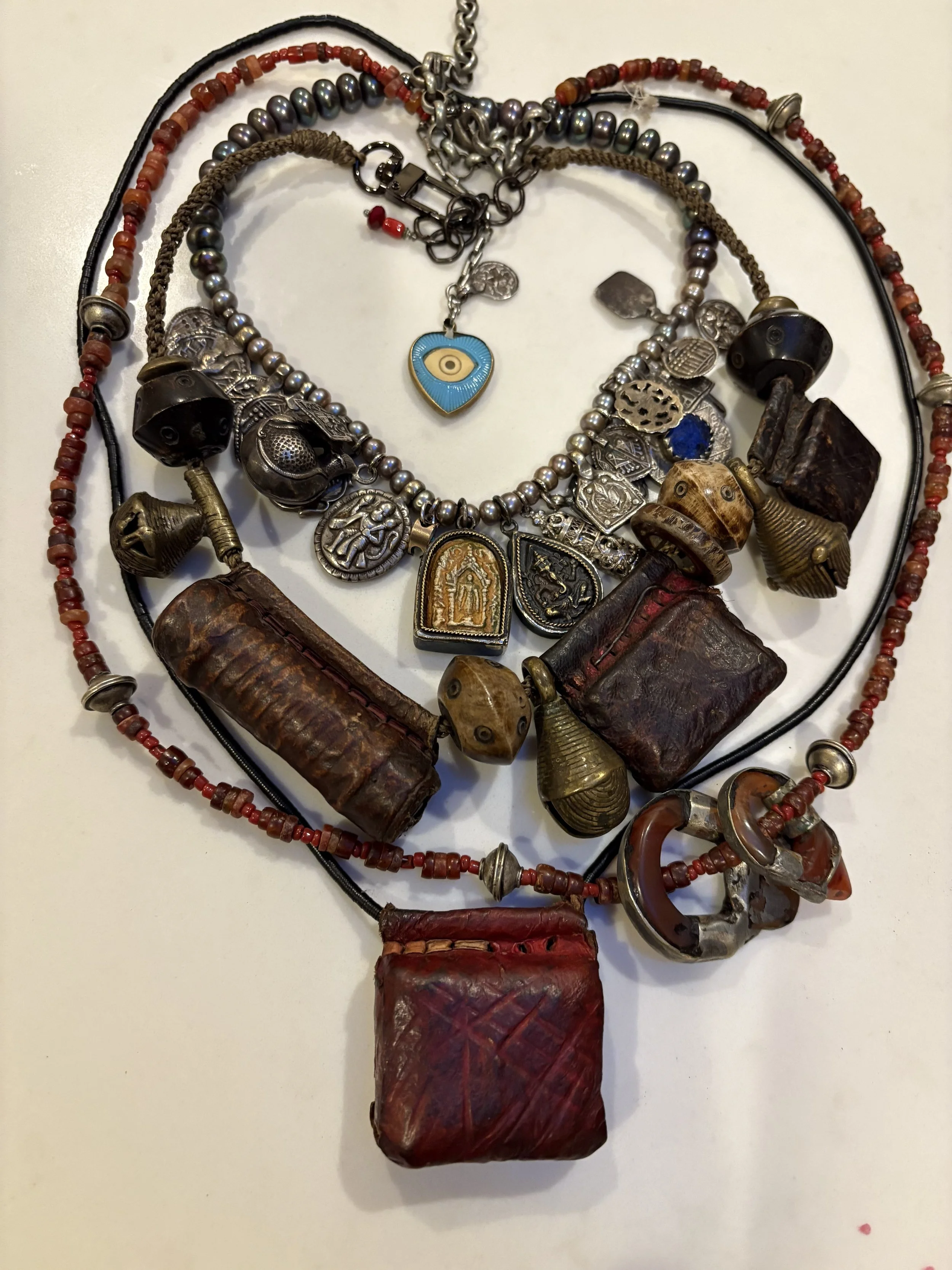  Prayer box’s and charms 