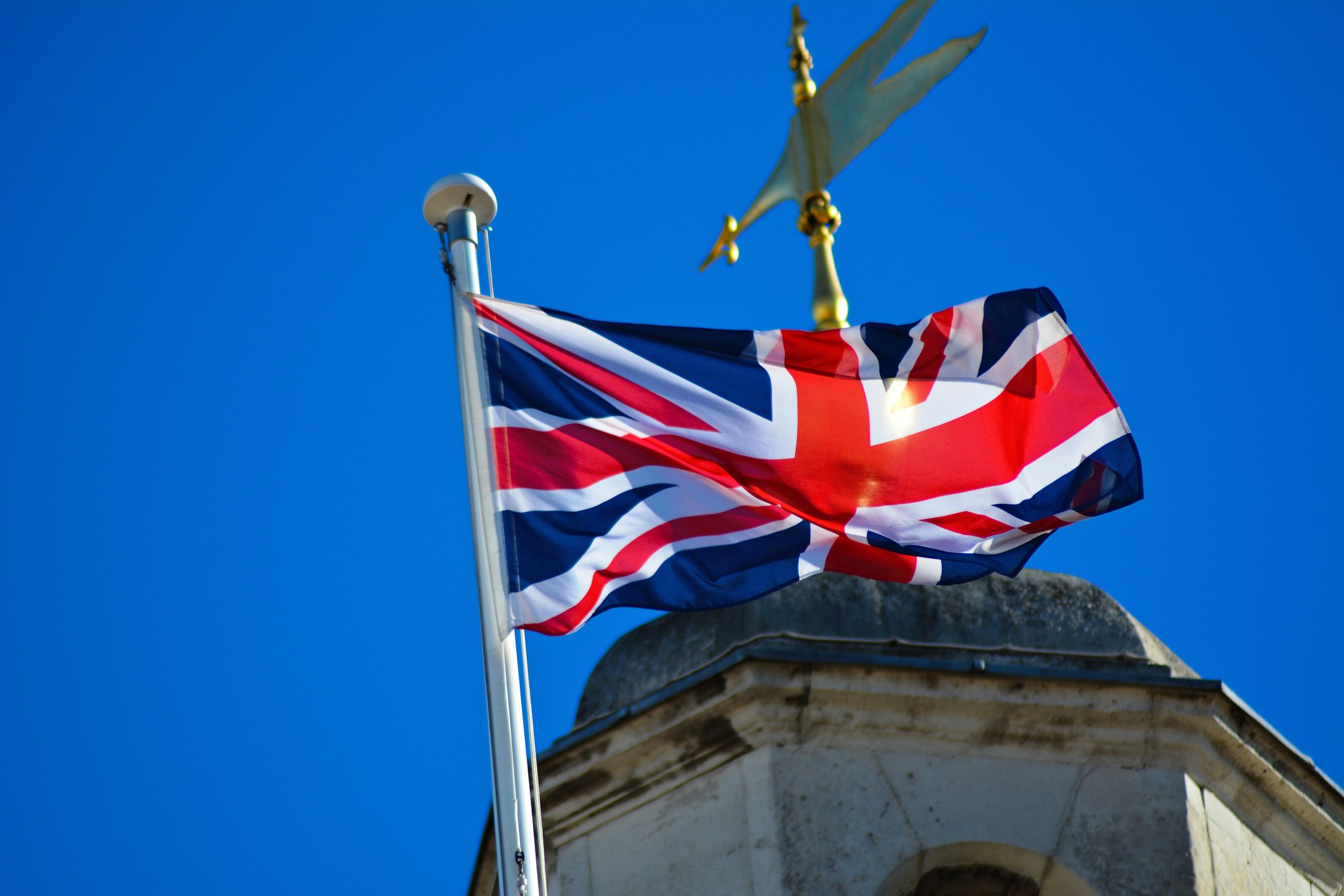 Blog - London - Flag above Whitehall.jpg