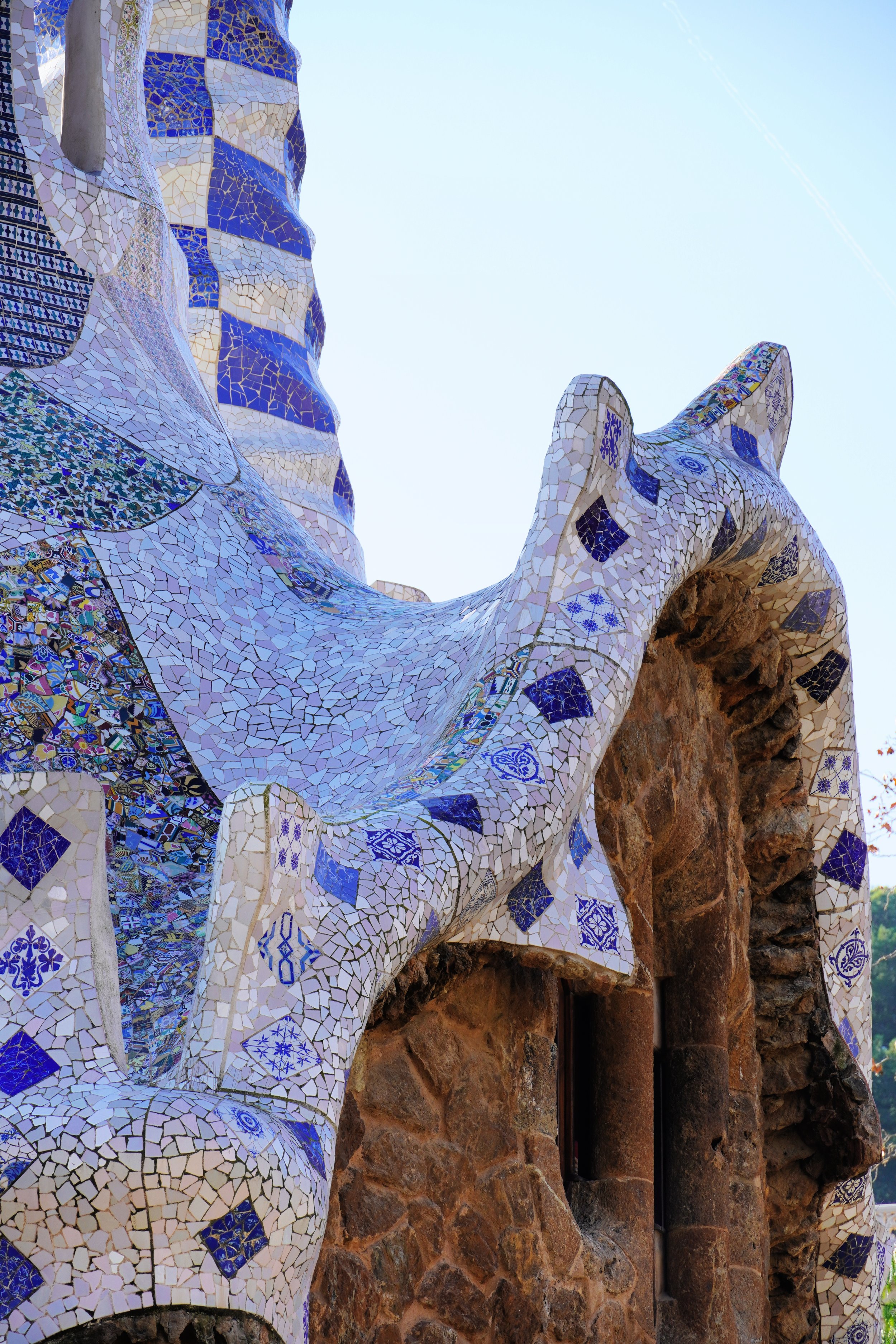 Barcelona - Park Güell Gingerbread House Details3.jpg