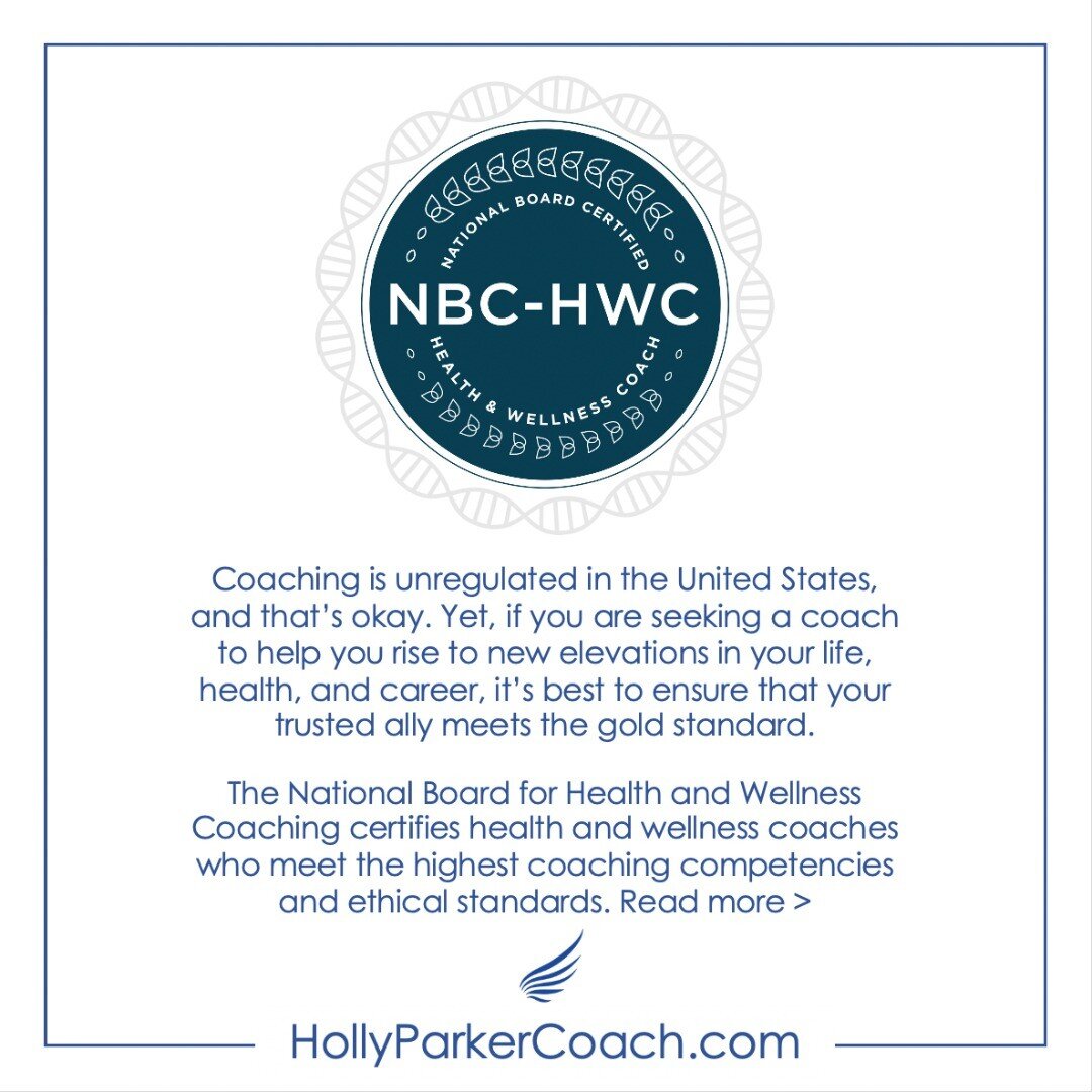 This Credential Matters
I&rsquo;m one of only 4100 people worldwide who currently hold the National Board for Health &amp; Wellness Coaching certification - and one of fewer than 800 that combine this credential with a Functional Medicine certificati