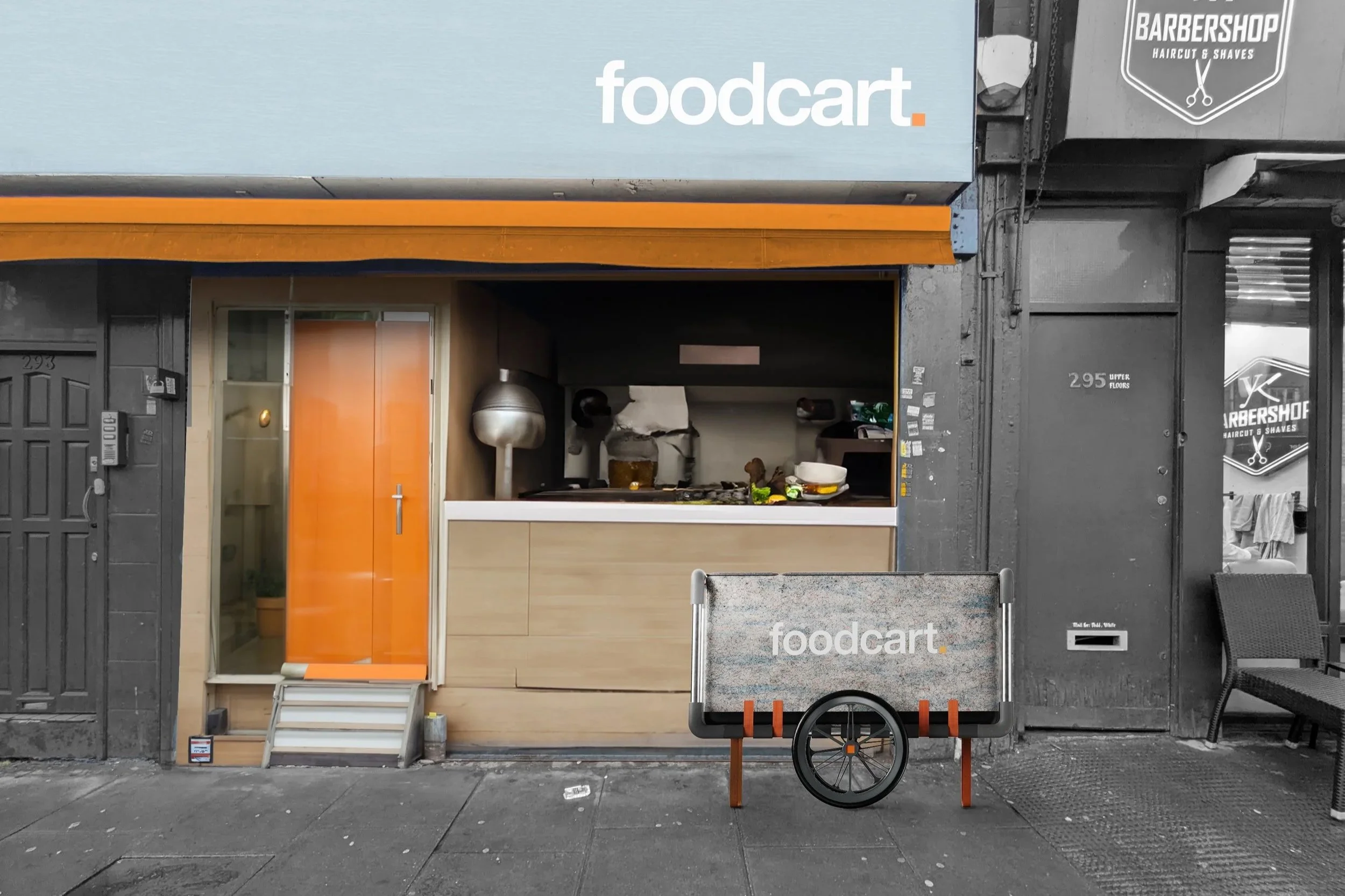 Foodcart, social food waste intervention