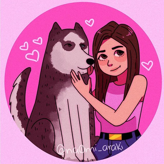 Big love to @na0mi_araki for creating this beaut of my baby Alpha and me💖🙏