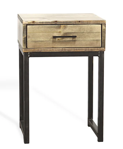 Side Table No. 3 Gunmetal - Pine.png
