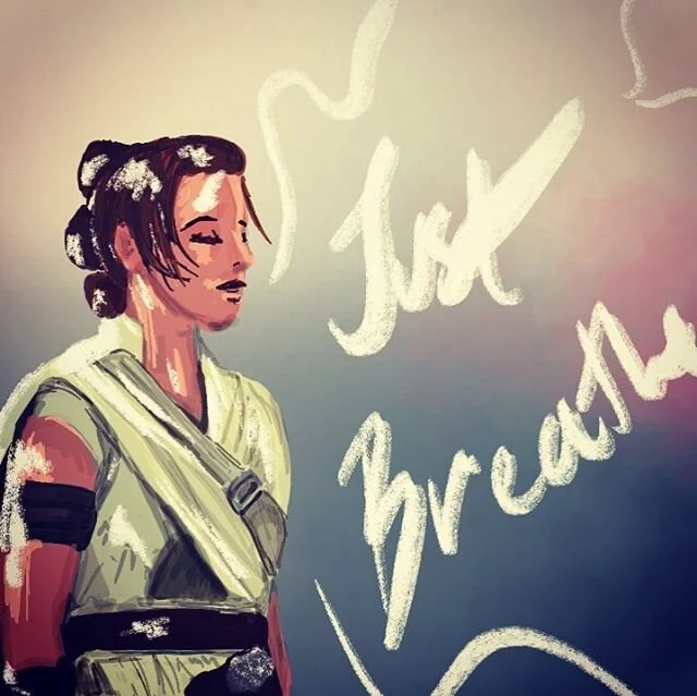 &ldquo;Breathe, just breathe - and reach out.&rdquo; #maythe4thbewithyou