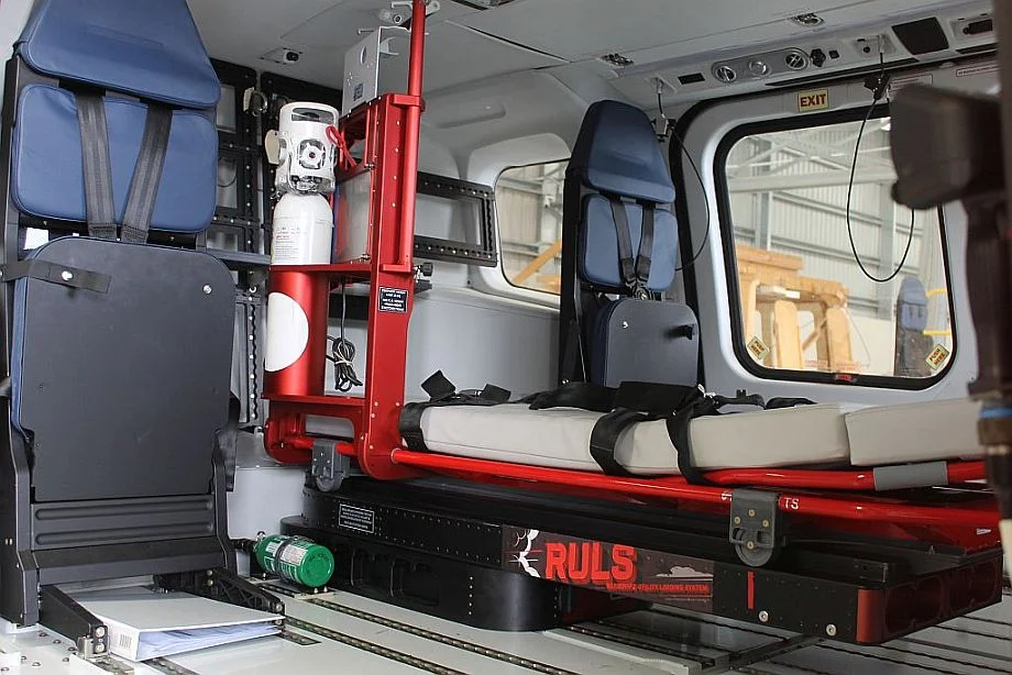 LEONARDO AW 169 – EMS – STRETCHER LOADING SYSTEM GAINS STC