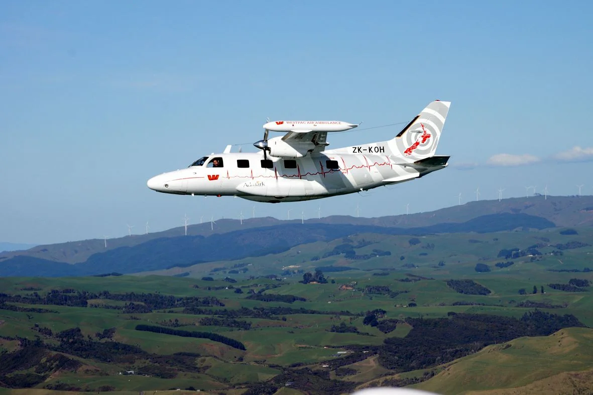 Other EMS Fitout   We have also designed and approved a full EMS fit out for the MU2B including:  Cabin Oxygen System  Book rack  Composite Step  Stretcher Adapter System for Ground Ambulance.