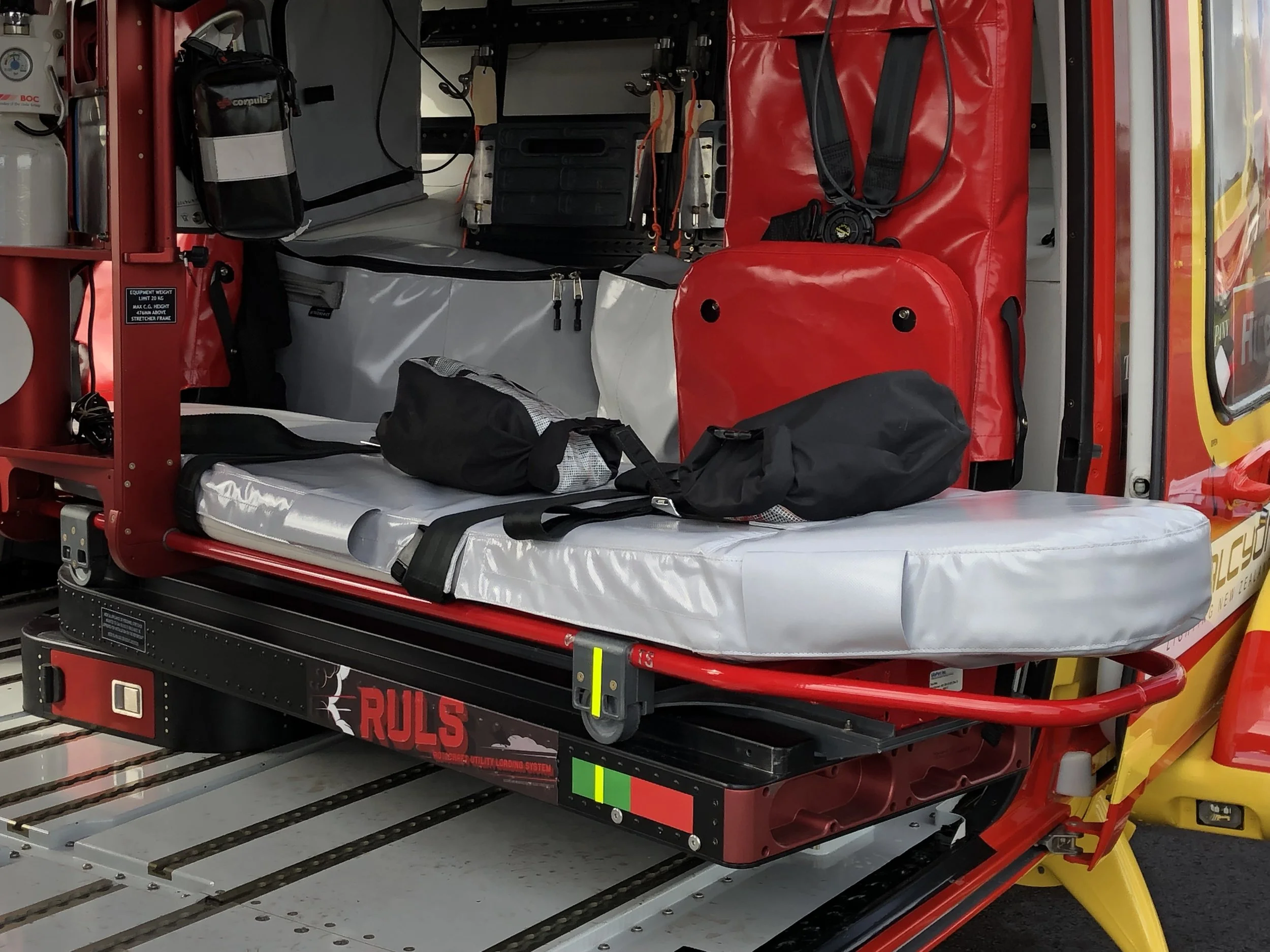  RULS (Rotorcraft Utility Loading System) for AW169.  STC Approved. 