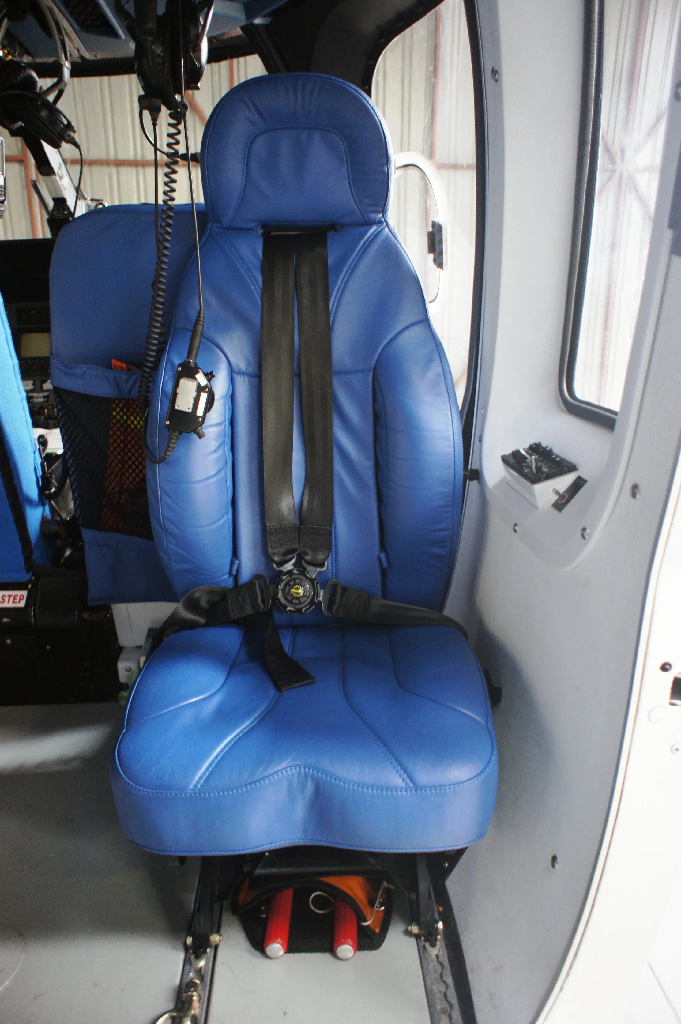 Crew Seating   Our adjustable, reversible, carbon fibre crew seat is designed to improve crew comfort, safety and flexibility while performing airborne roles. The design is safe, durable and stylish.  The seat was designed for rear facing personnel on Aero Medical transportation flights, but is equally suited to conventional forward facing crew configurations, long haul surveillance, and executive passenger fit outs.  Flight Structures can adapt and supply the seat to fit almost any aircraft or rotorcraft type.   Key Features:   Reversible Seat (take-off/landing)  Material: Carbon/Aluminium with leather cover  Lightwight: 16kg  Dual Density Ergonomic Cushions with Adjustable Lumbar Support  Horizontal and vertical adjustment  Four Point harness /inertia reel harness  Seat Track: Interface supplied to suit your requirements   Approved for:    Hawker Beechcraft 1900D, Jetstream 3100 Series, Sikorsky S-76A, Piper PA-42 1000