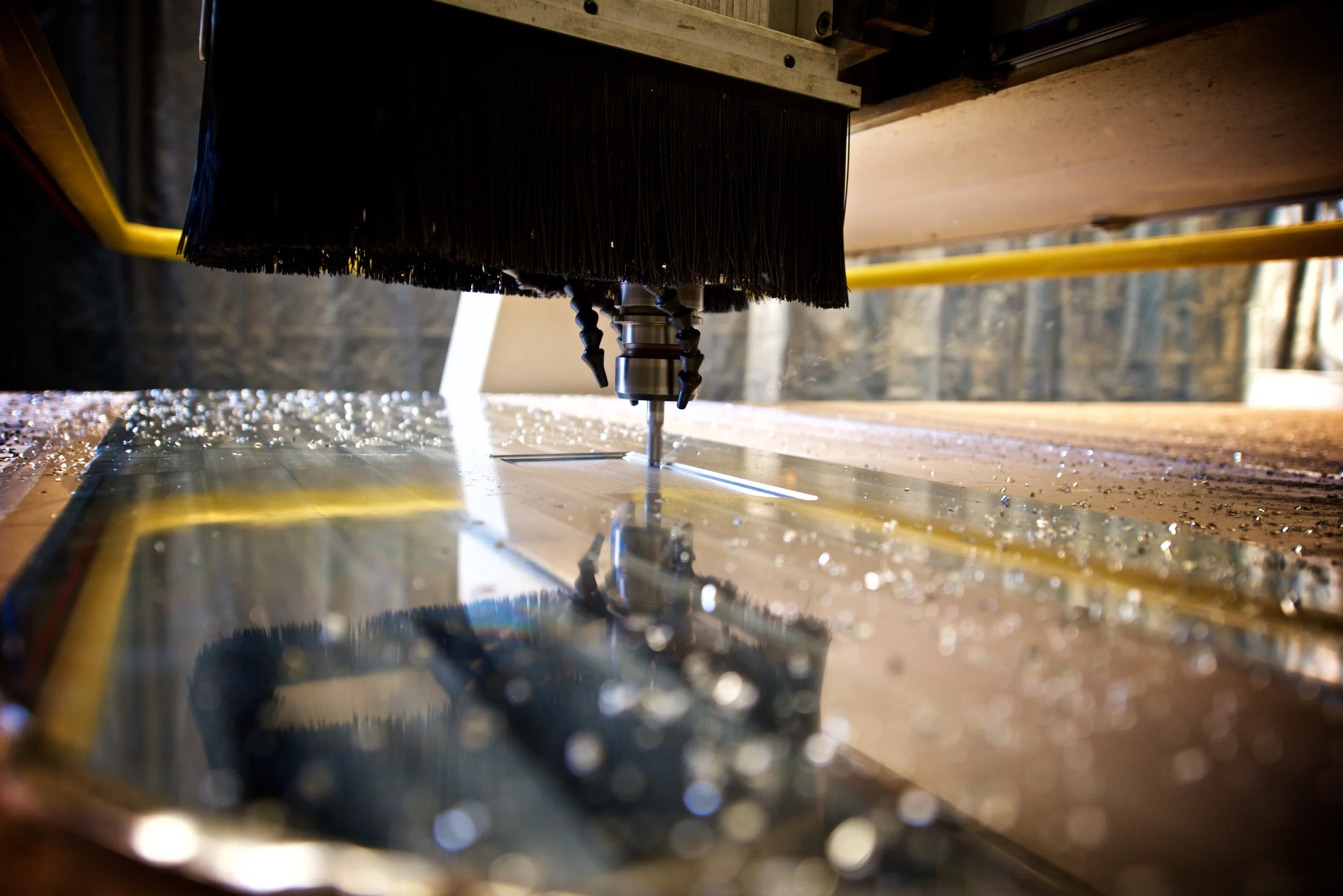 More prototyping on Flight Structures CNC Router.