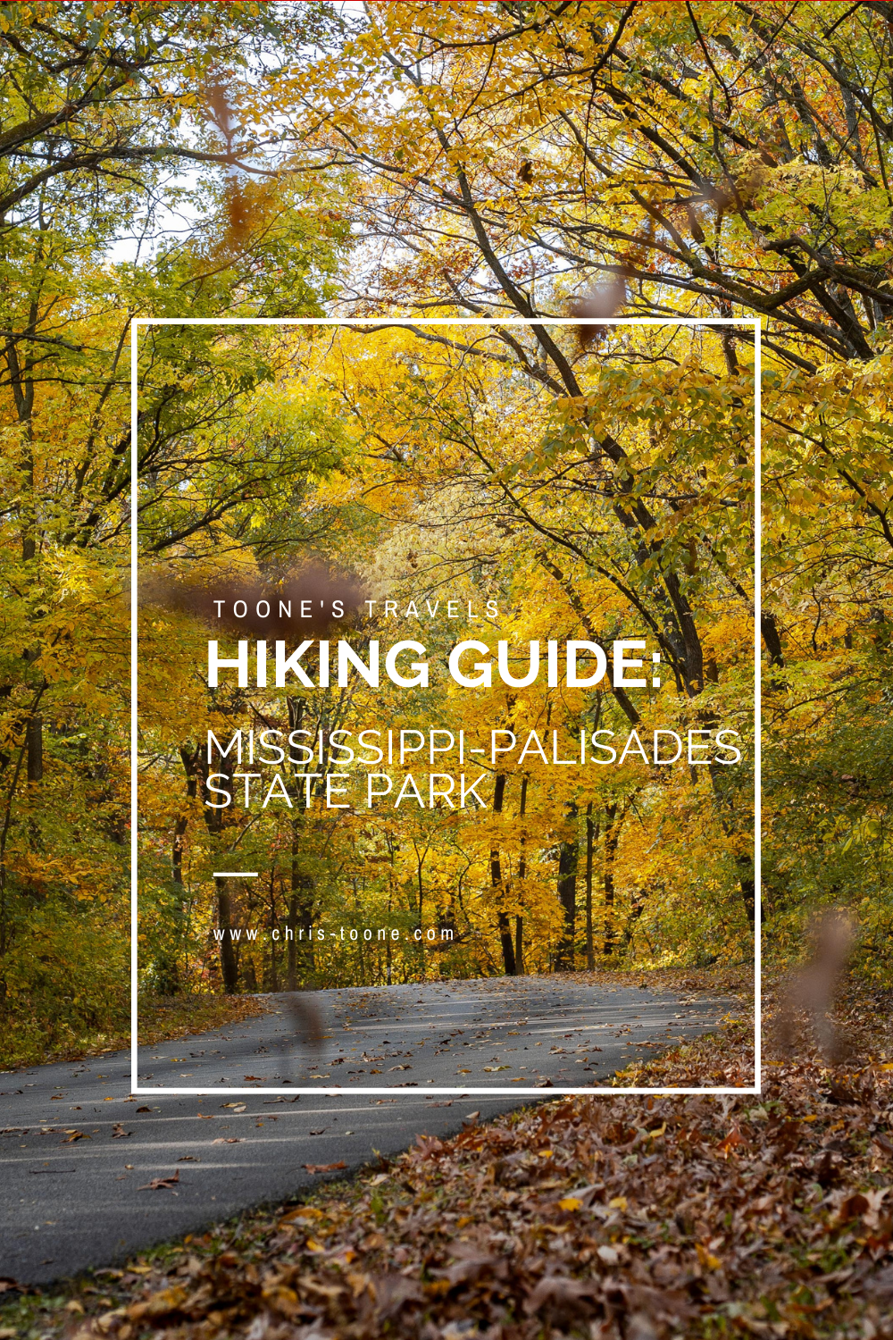 Hiking Mississippi-Palisades State Park