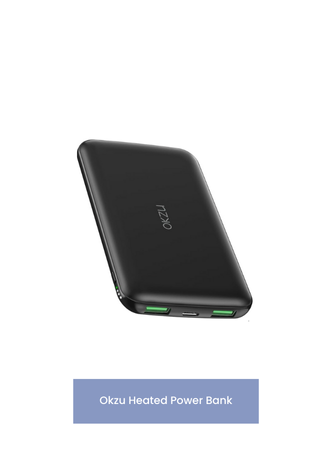 5V 2A Power Bank for Heated Vest, Jacket, Stadium Seats, Chair, 10000mAh Fast Charging Battery Pack for USB Heated Clothing, Heated Blanket, Coat, Sleeping Bag